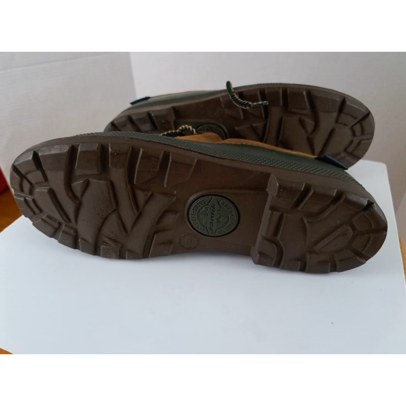 Vintage Kamik Woman Boot Ankle Duck Green 8 M Canada Weather Rain UK 6 US 8 Leather Size US 6 / IT 36 - 6 Thumbnail