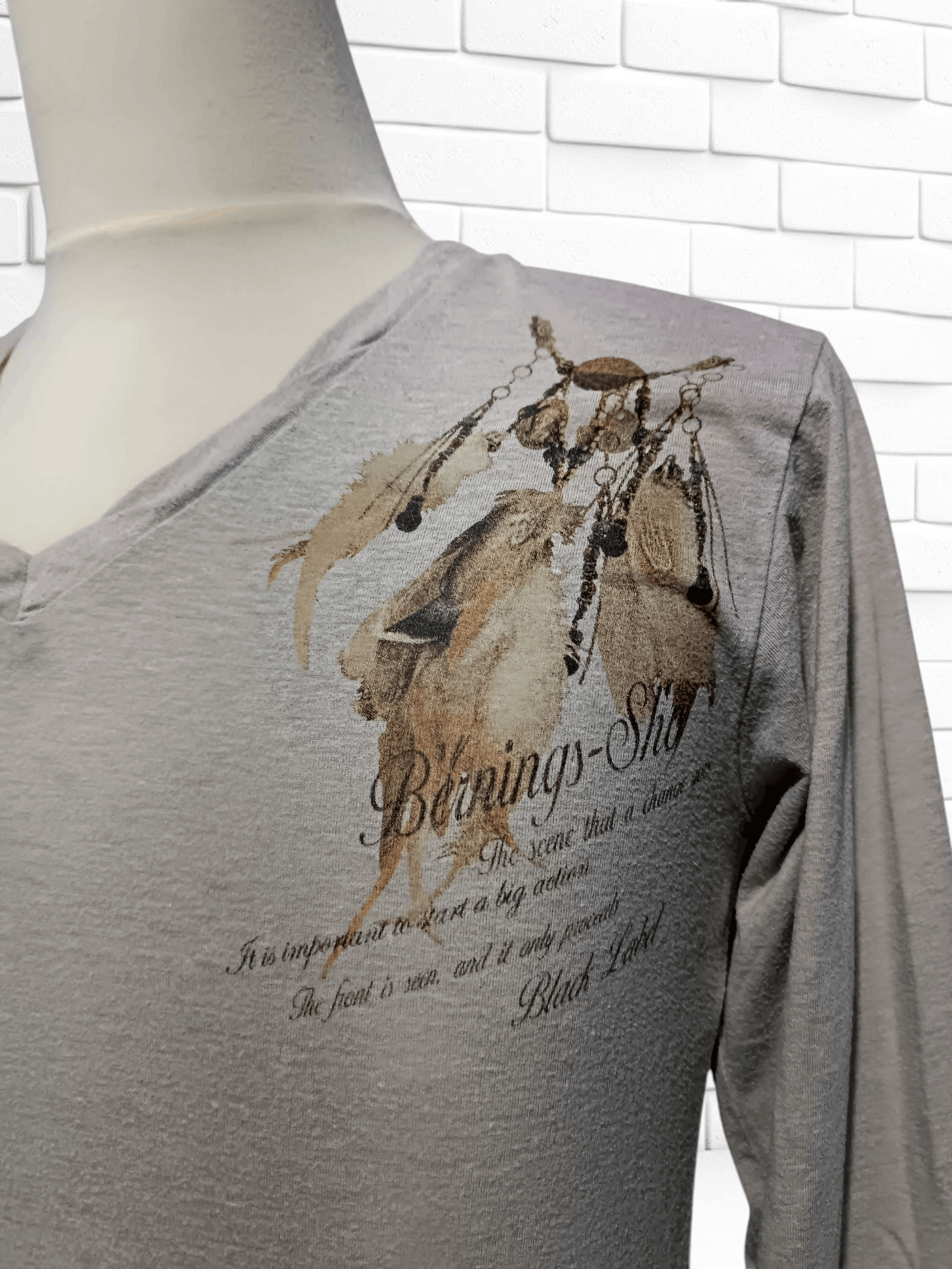 BERNINGS SHO Bernings Sho 291 Black Label Poem Dream Catcher Shirt Size US M / EU 48-50 / 2 - 4 Thumbnail