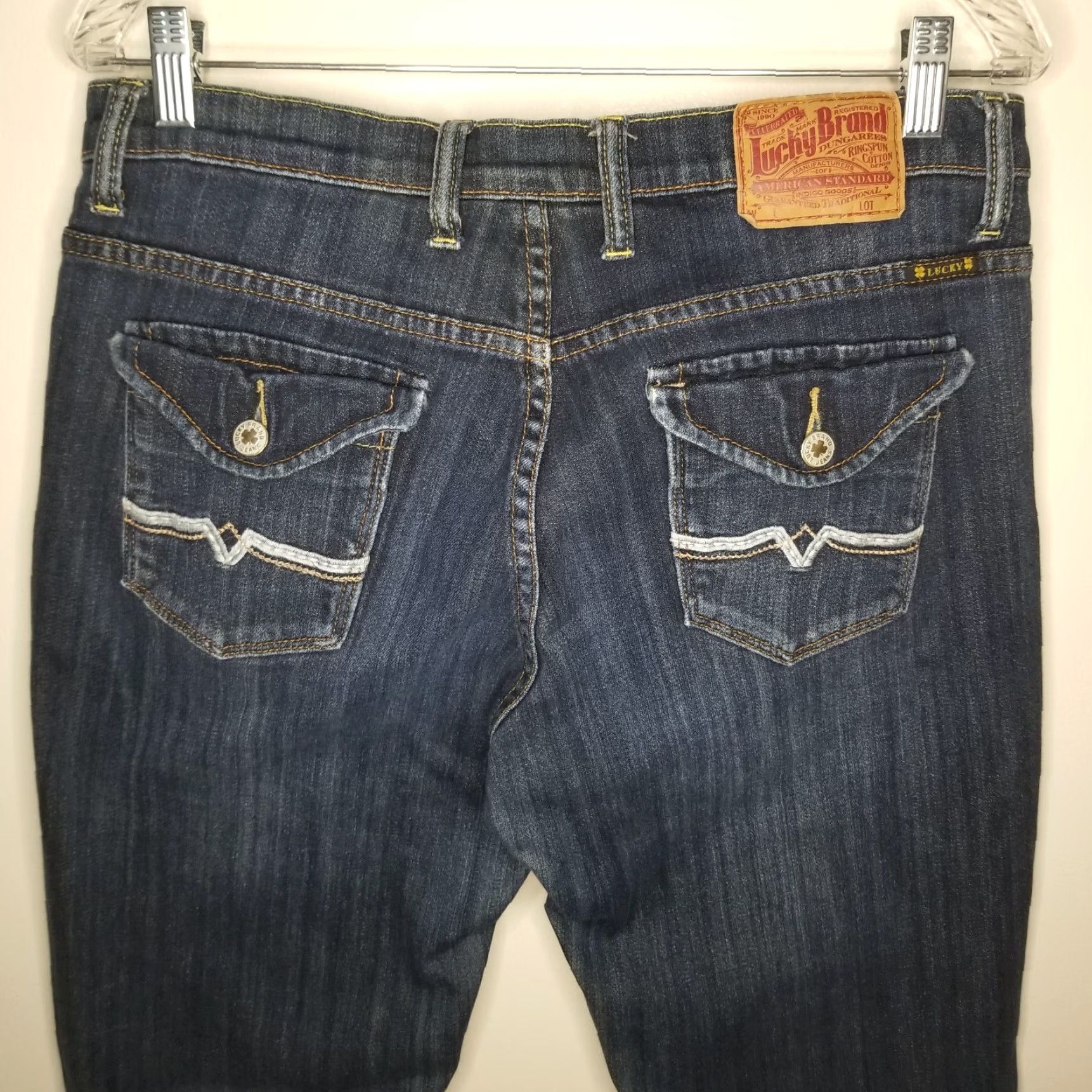 Lucky Brand Lucky Brand Women's Jeans Size 30 Straight Fit Blue Denim Womens Size 30" / US 8 / IT 44 - 5 Thumbnail