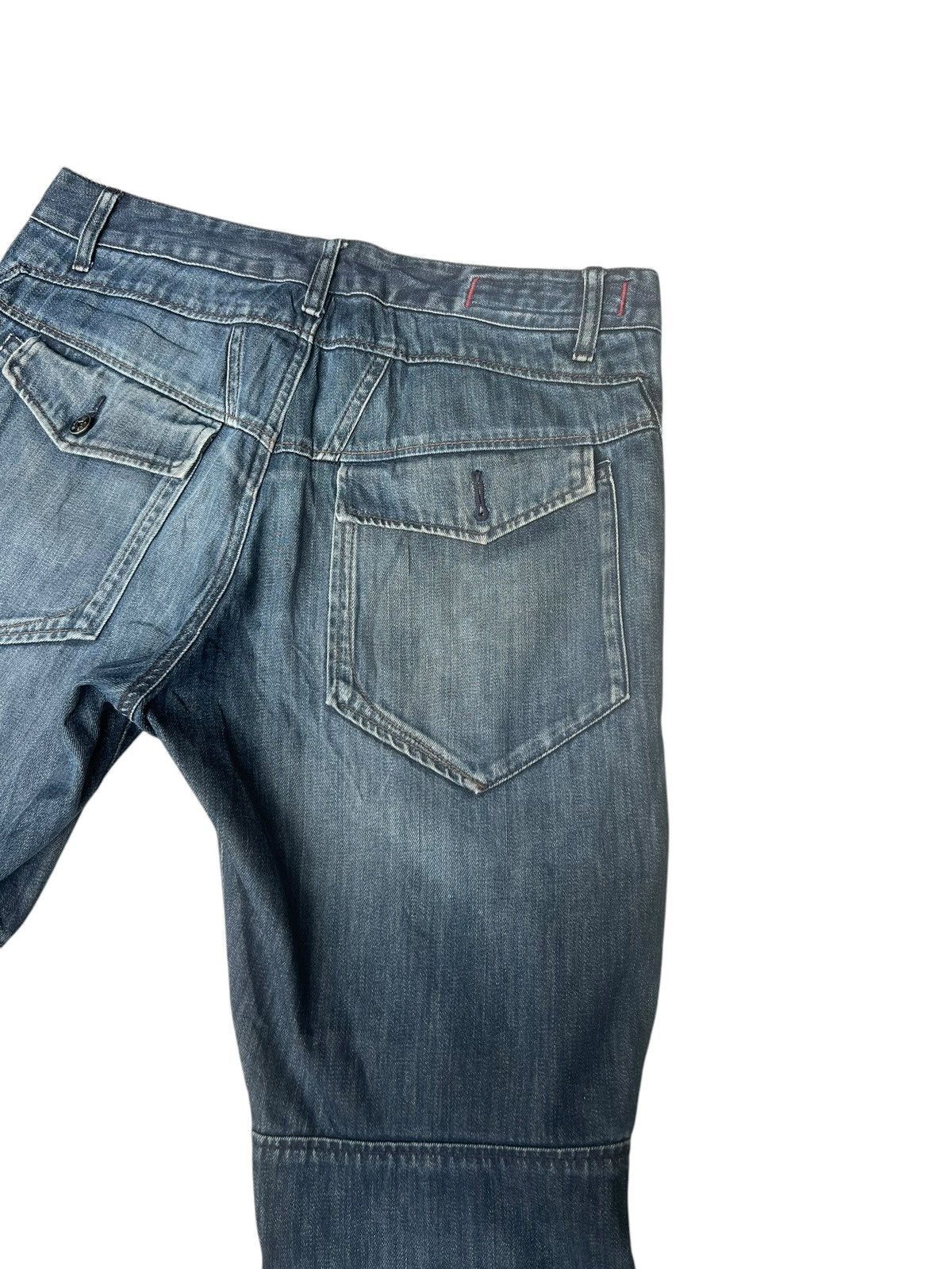 Marithe + Francois Girbaud Vintage Y2K Marithe Francois Girbaud Mud Denim Jeans Size US 32 / EU 48 - 16 Thumbnail