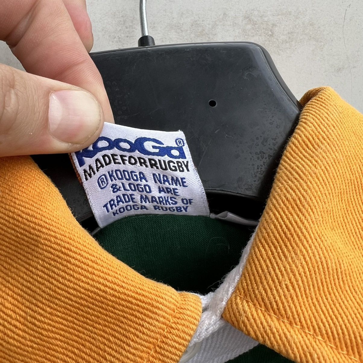 Other Vintage Kooga South Africa Rugby Jersey Shirt Hype Trikot Size US L / EU 52-54 / 3 - 8 Thumbnail