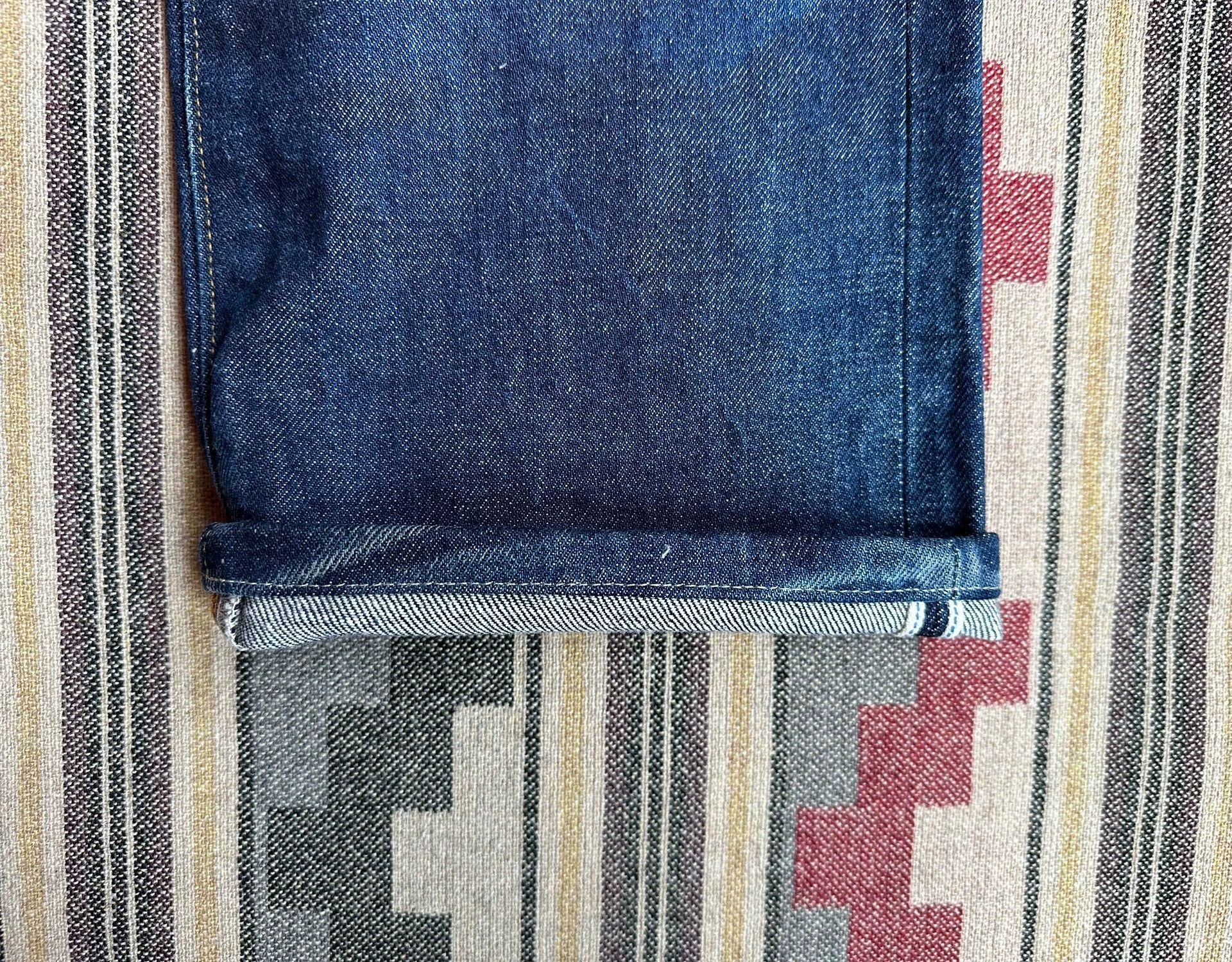 Fabric Brand & Co. Fabric Brand&Co Selvage Denim PT Heavy Wash Distressed W34 Size US 34 / EU 50 - 6 Thumbnail