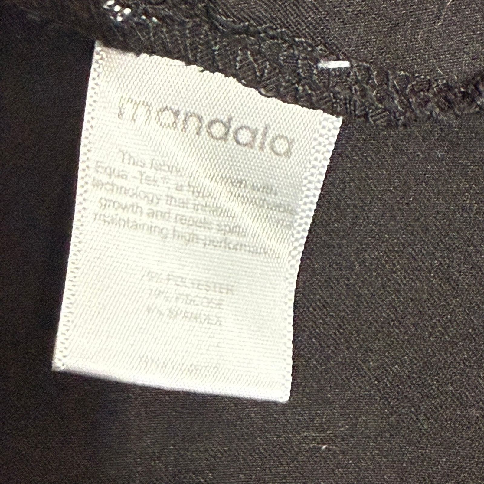Other Mandala Black V-Neck Scrub Top | Sz S Size S / US 4 / IT 40 - 7 Thumbnail