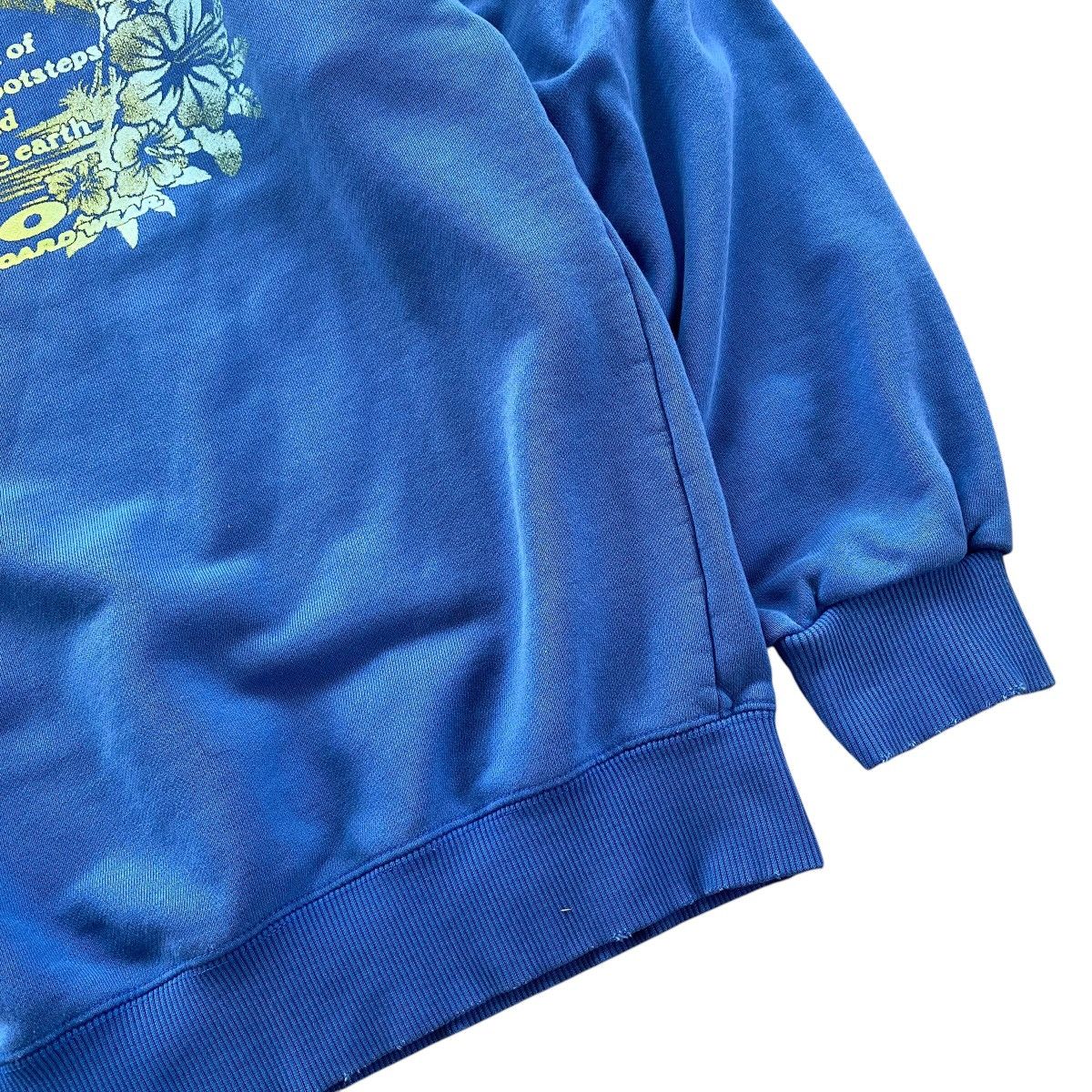 Vintage PIKO Hawaiian Fashion Wear Distressed Sweatshirt Size US L / EU 52-54 / 3 - 4 Thumbnail