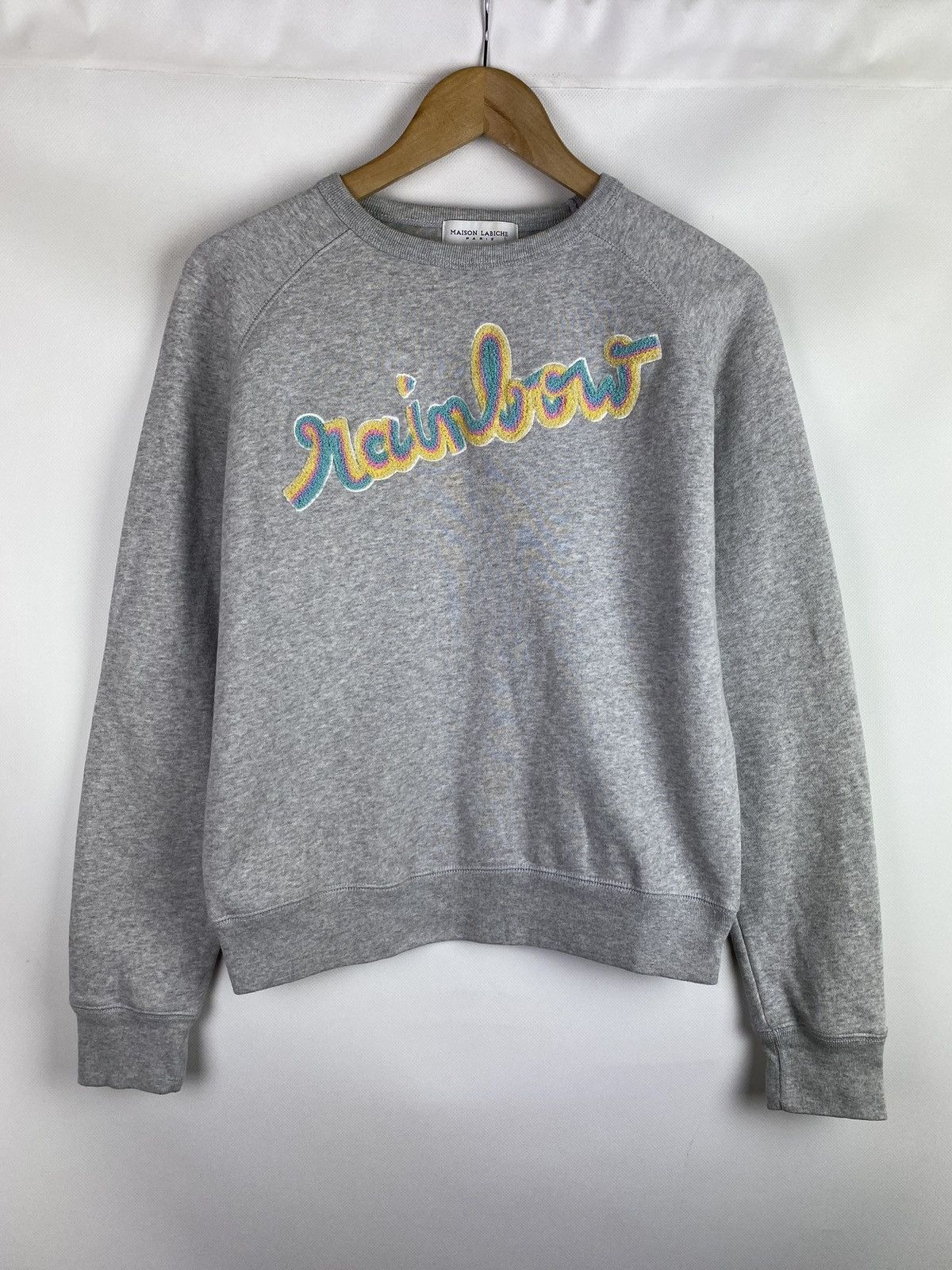 Maison Labiche Maison Labiche Rainbow ladies crewneck sweatshirt pullover Size M / US 6-8 / IT 42-44 - 1 Thumbnail