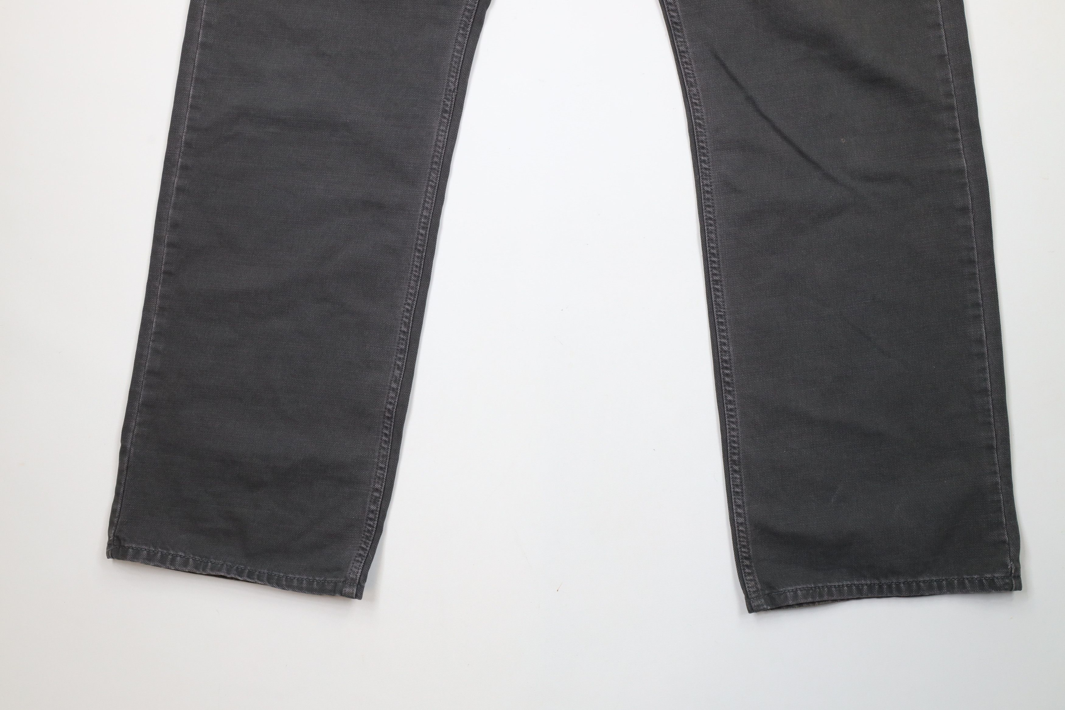 Levi's × Vintage Vintage Y2K Levis 505 Straight Leg Denim Jeans Dark Gray Size US 40 / EU 56 - 4 Thumbnail