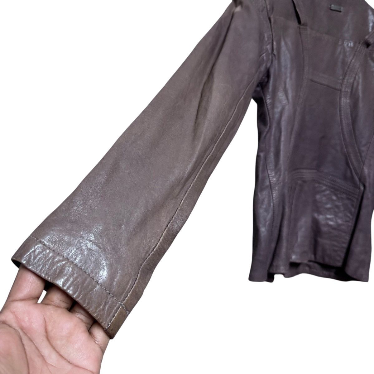 Diesel Diesel leather Biker Jacket Graphic Lining Size XS / US 0-2 / IT 36-38 - 11 Thumbnail
