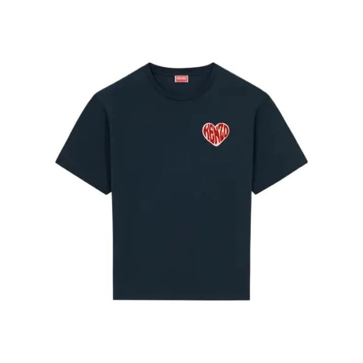 Kenzo KENZO Midnight Blue Short Sleeve T-Shirt 0079 Size US M / EU 48-50 / 2 - 1 Thumbnail