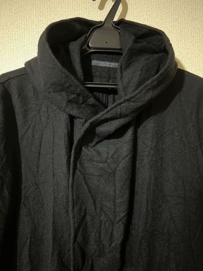 Yohji Yamamoto Yohji Yamamoto 17aw pleated hooded coat-2505 Size US S / EU 44-46 / 1 - 4 Thumbnail