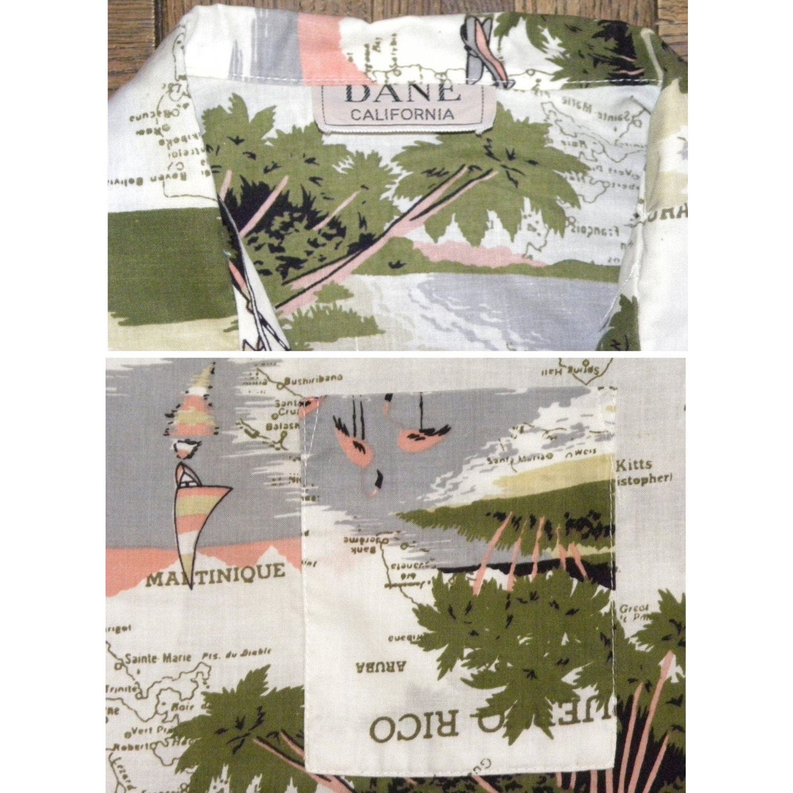 Vintage Vintage 80s HAWAIIAN Shirt | Island Print Beach Scenes L Size US L / EU 52-54 / 3 - 4 Thumbnail