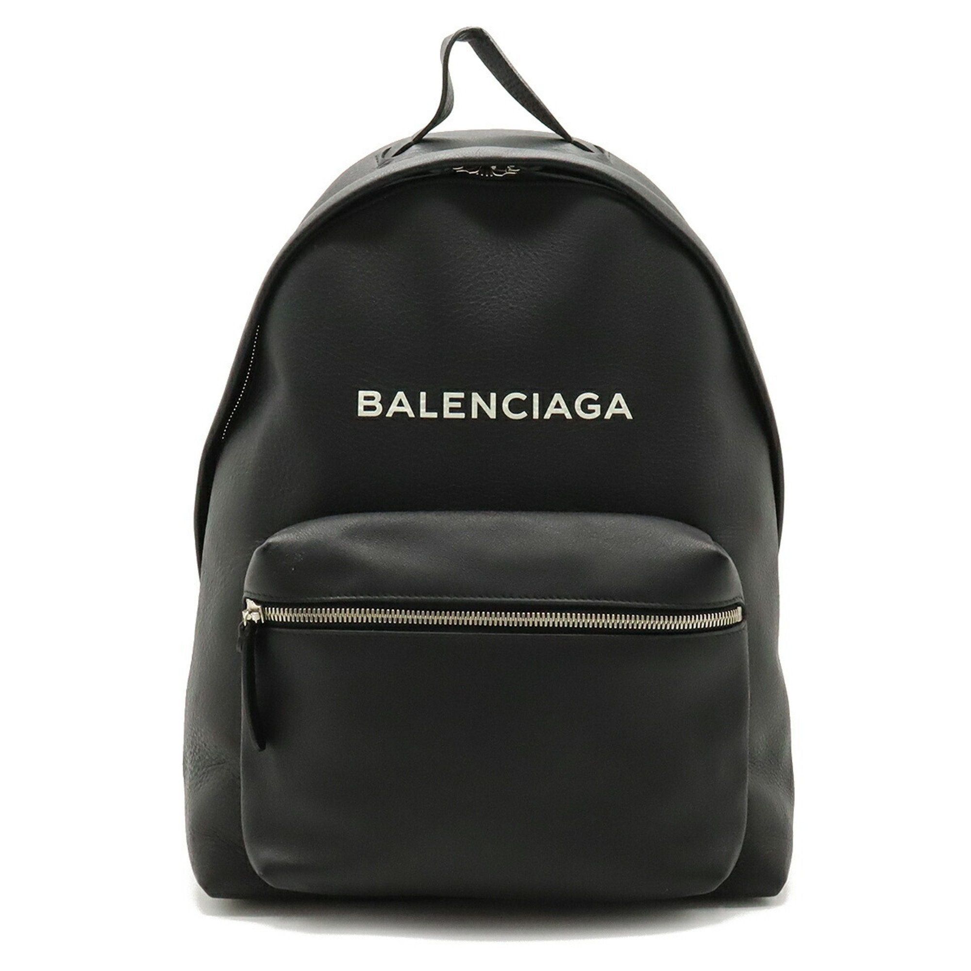image of Balenciaga Everyday Backpack Rucksack Daypack Leather Black 502847, Women's
