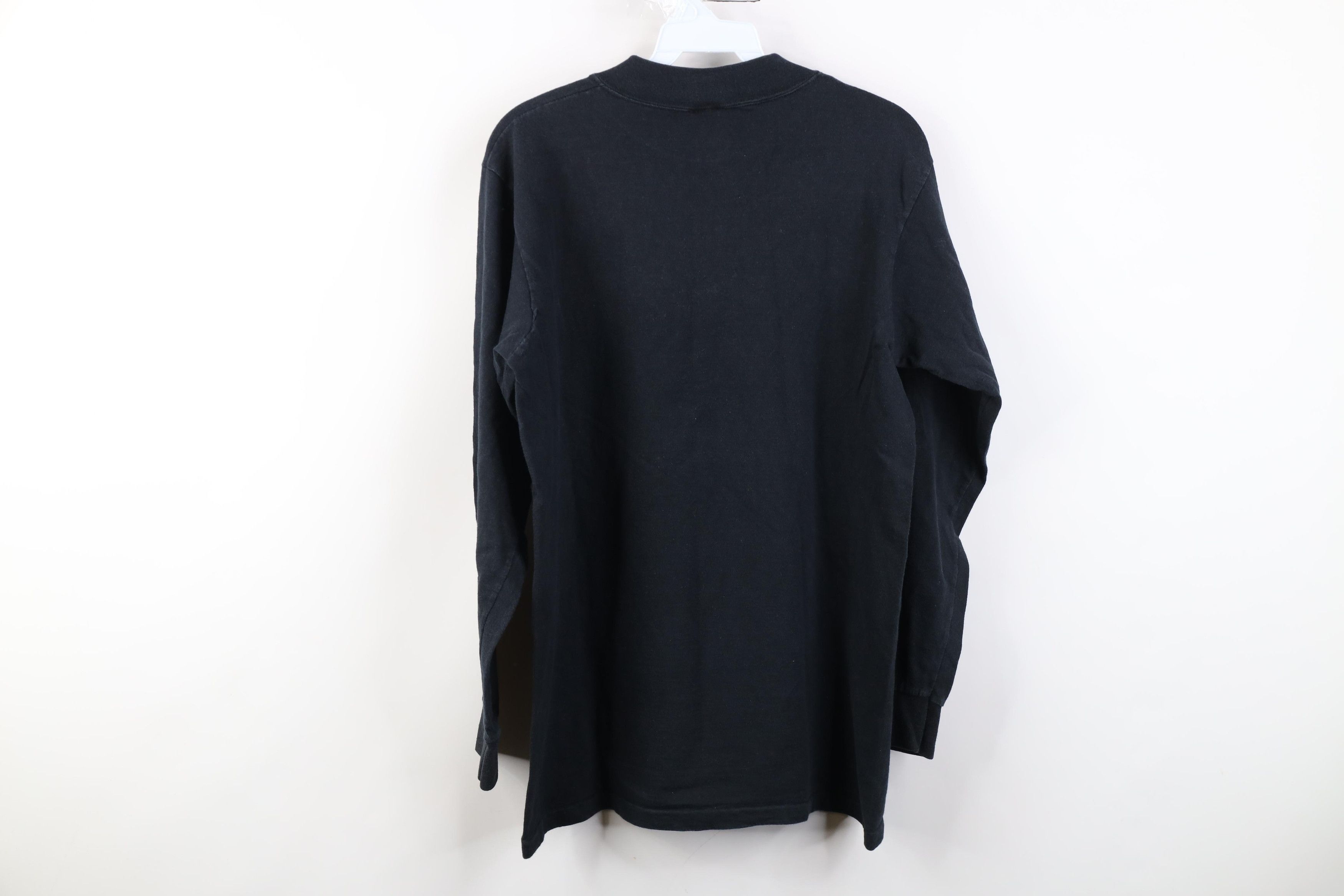Vintage Vintage 90s Streetwear Mock Neck Long Sleeve T-Shirt USA Size XL / US 12-14 / IT 48-50 - 10 Thumbnail