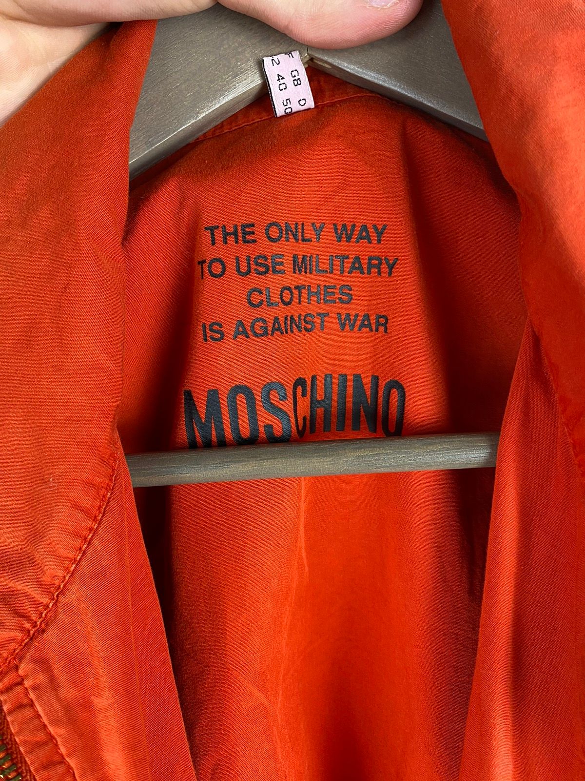 Moschino Vintage Moschino Jeans Military Bomber Rare Jacket Y2k Size S / US 4 / IT 40 - 9 Thumbnail