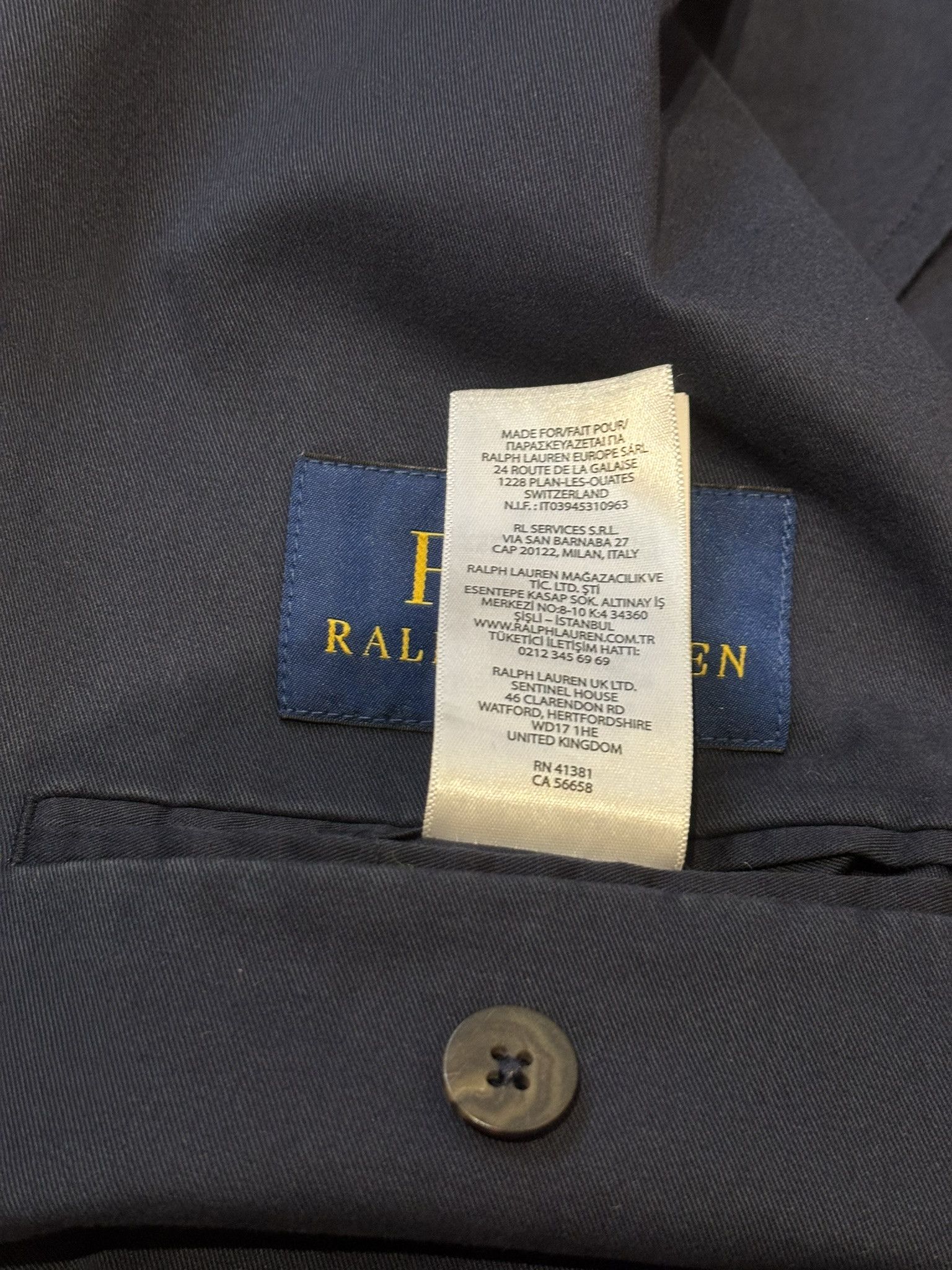 Polo Ralph Lauren Polo Ralph Lauren navy Blazer size 40R Size 40R - 20 Thumbnail