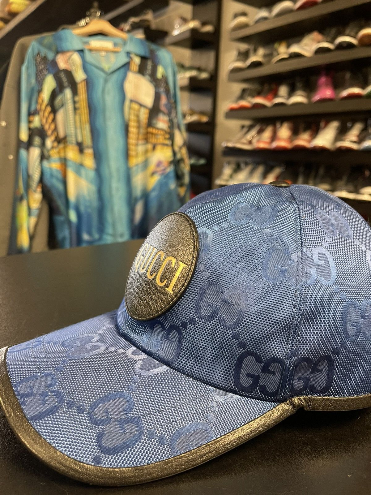Gucci Size Small - Gucci Off The Grid Baseball Hat Blue Size ONE SIZE - 3 Thumbnail