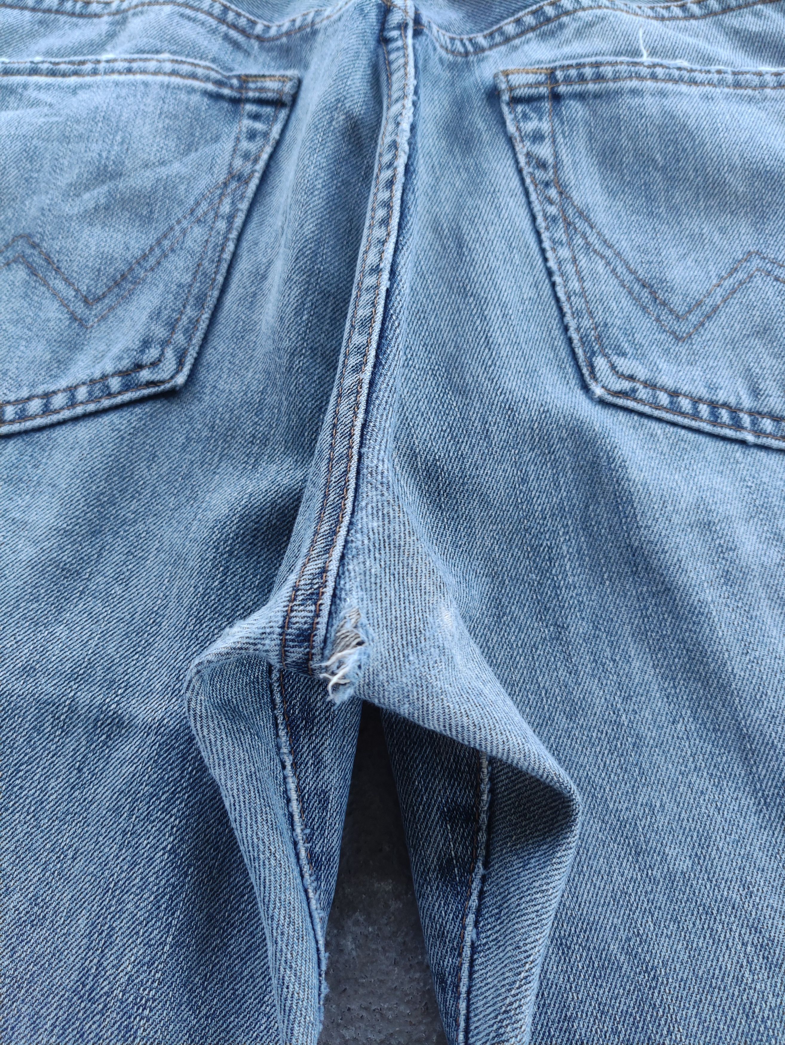 Edwin Vintage Edwin Jean Distressed Faded Denim Pants Size US 32 / EU 48 - 12 Thumbnail
