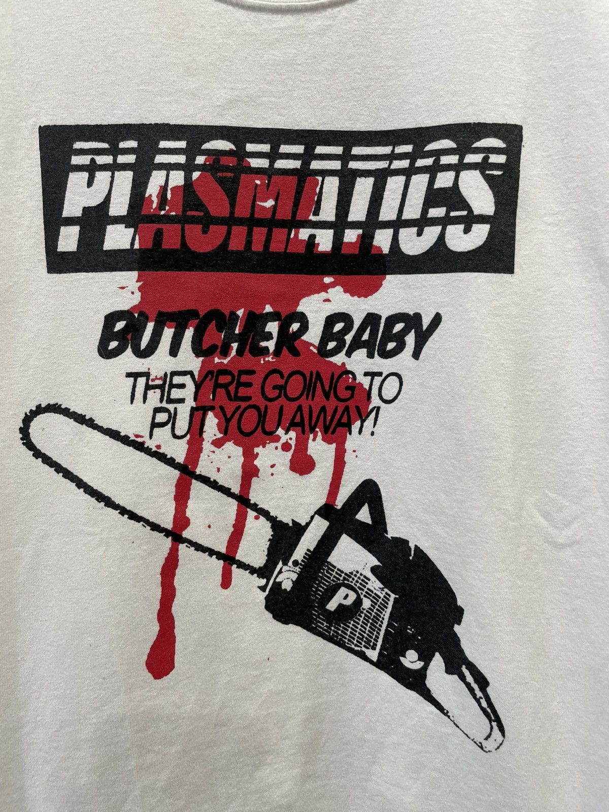 Band Tees × Vintage Plasmatics Gildan T-Shirt Tee Butcher Baby For Pank Size US L / EU 52-54 / 3 - 3 Thumbnail