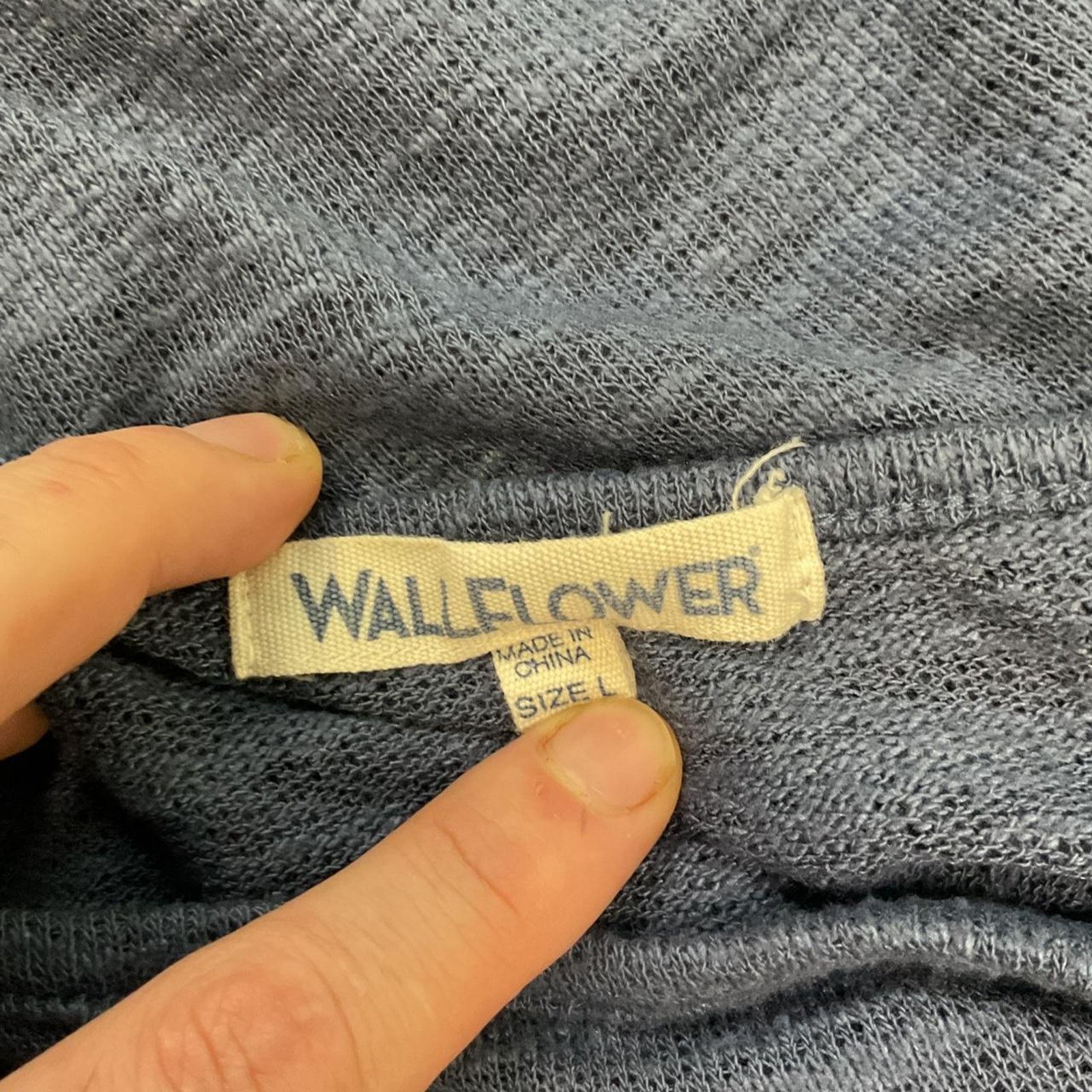 Vintage Wallflower Tie-Front Top Size L / US 10 / IT 46 - 3 Thumbnail