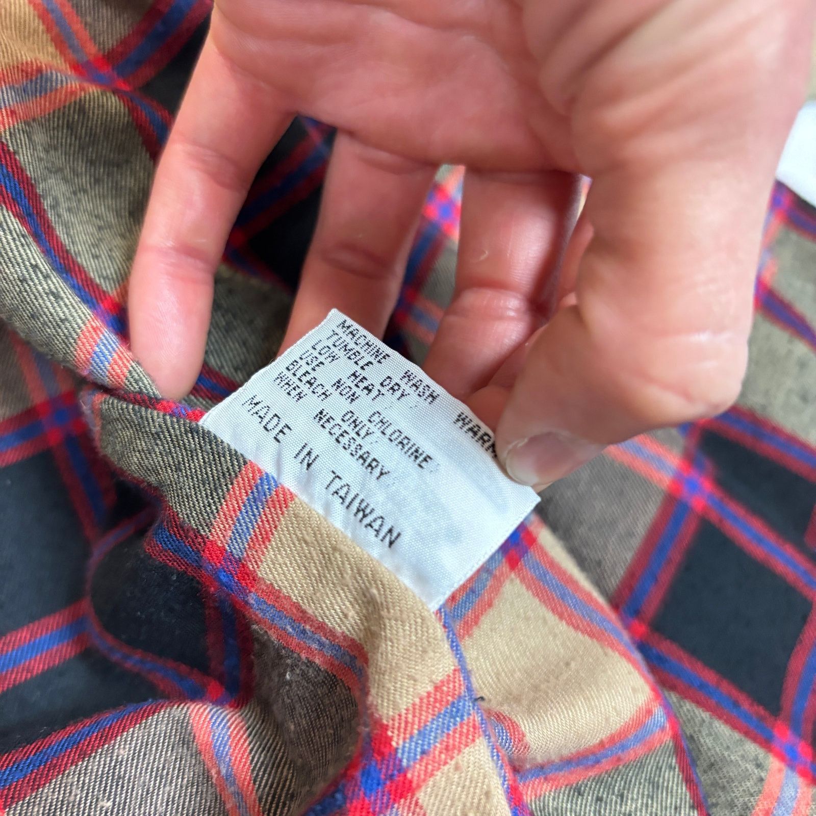 Sears Vintage Sears Drizzler Jacket Plaid Lined Chin Strap Men's M Size US M / EU 48-50 / 2 - 7 Thumbnail