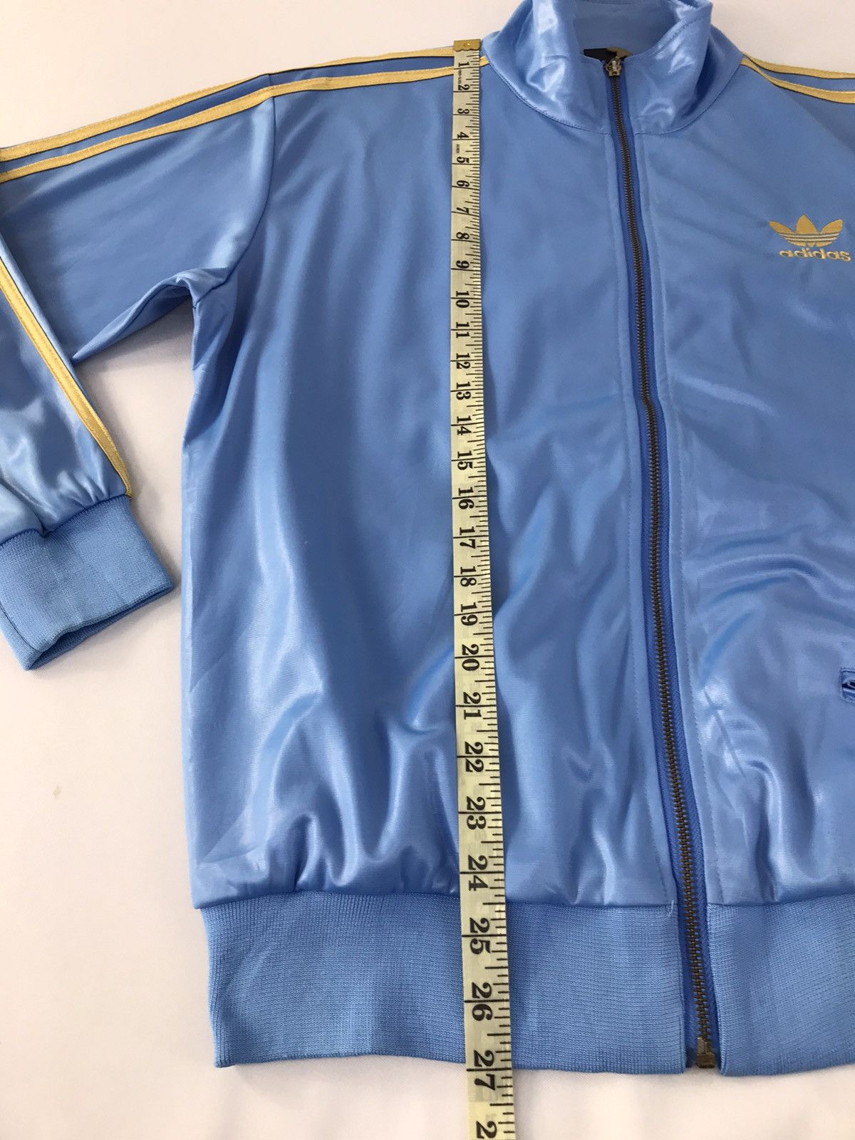 Adidas × Vintage Vintage Sweater Adidas Chile 62 Zipper Style Size US L / EU 52-54 / 3 - 15 Thumbnail