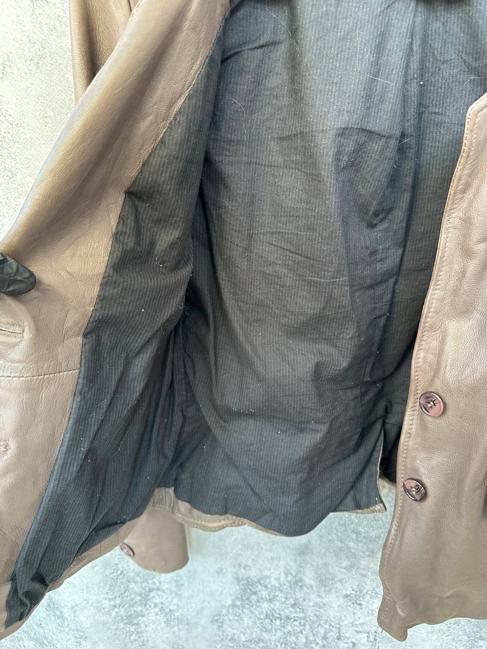 Leather × Muubaa × Vintage Muubaa Futura Leather Jacket in Steel Grey Avant-Garde Size M / US 6-8 / IT 42-44 - 19 Thumbnail