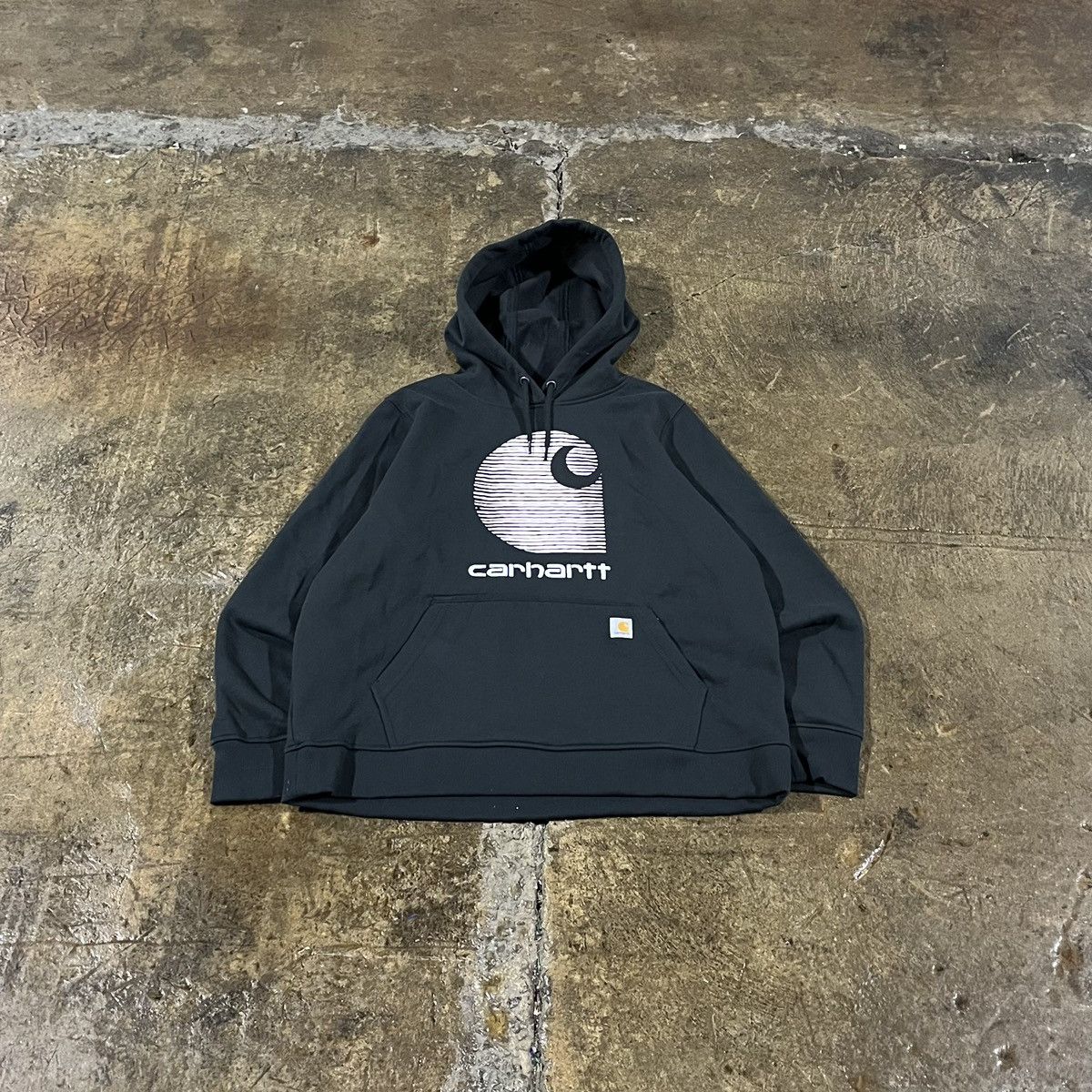 Carhartt × Vintage Crazy Carhartt Workwear Skater Logo Hoodie Y2K Size XL Size US XL / EU 56 / 4 - 1 Thumbnail