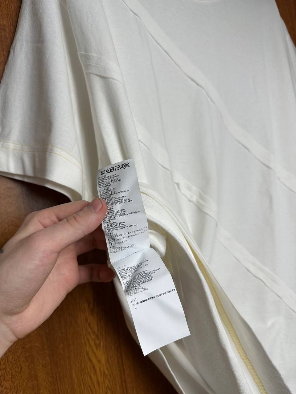 Maison Margiela Maison Margiela White Raw Hem T-Shirt Dress Size L / US 10 / IT 46 - 11 Thumbnail