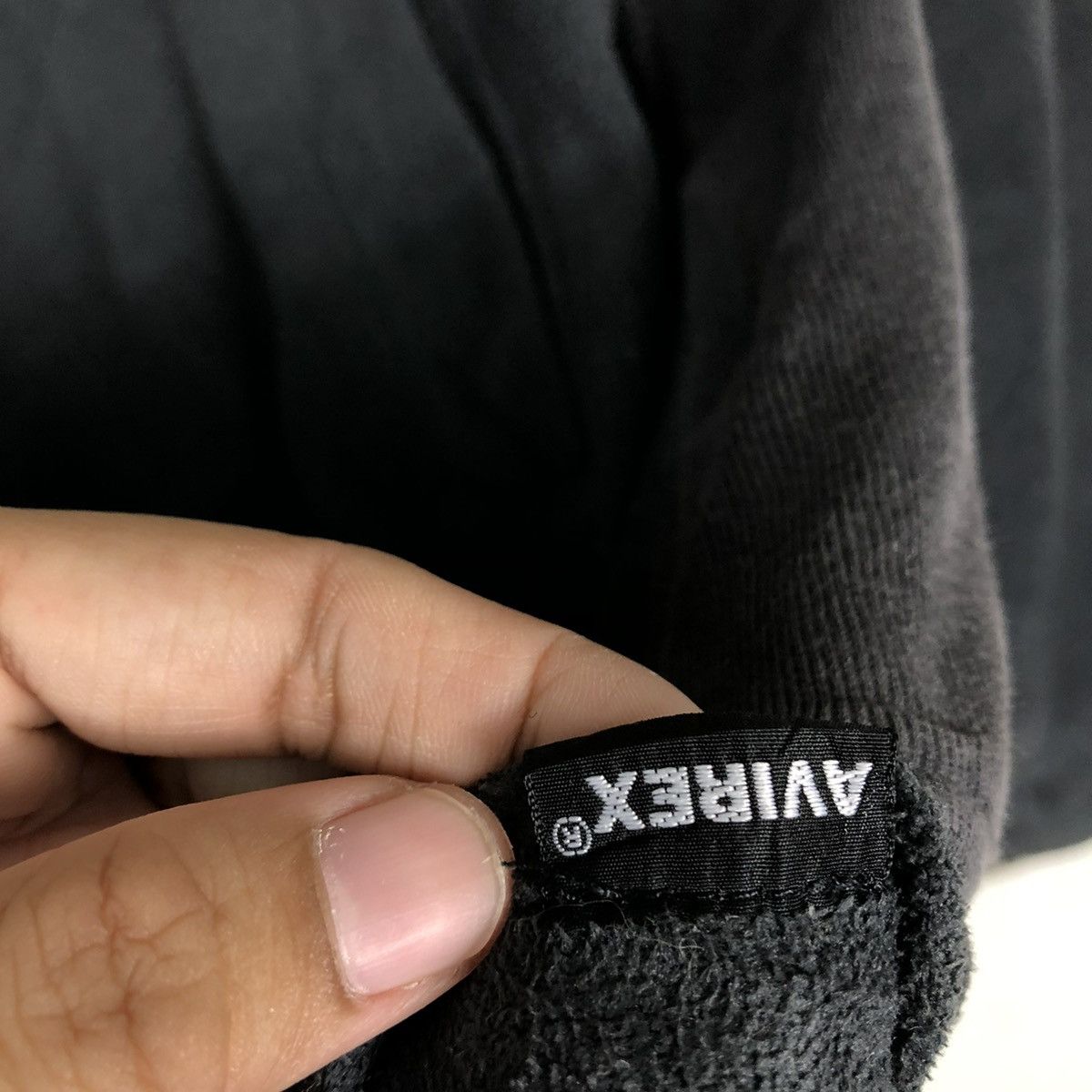 Avirex 📌VINTAGE BIKER JACKET AVIREX USA BIG LOGO MILITARY Size US L / EU 52-54 / 3 - 19 Thumbnail