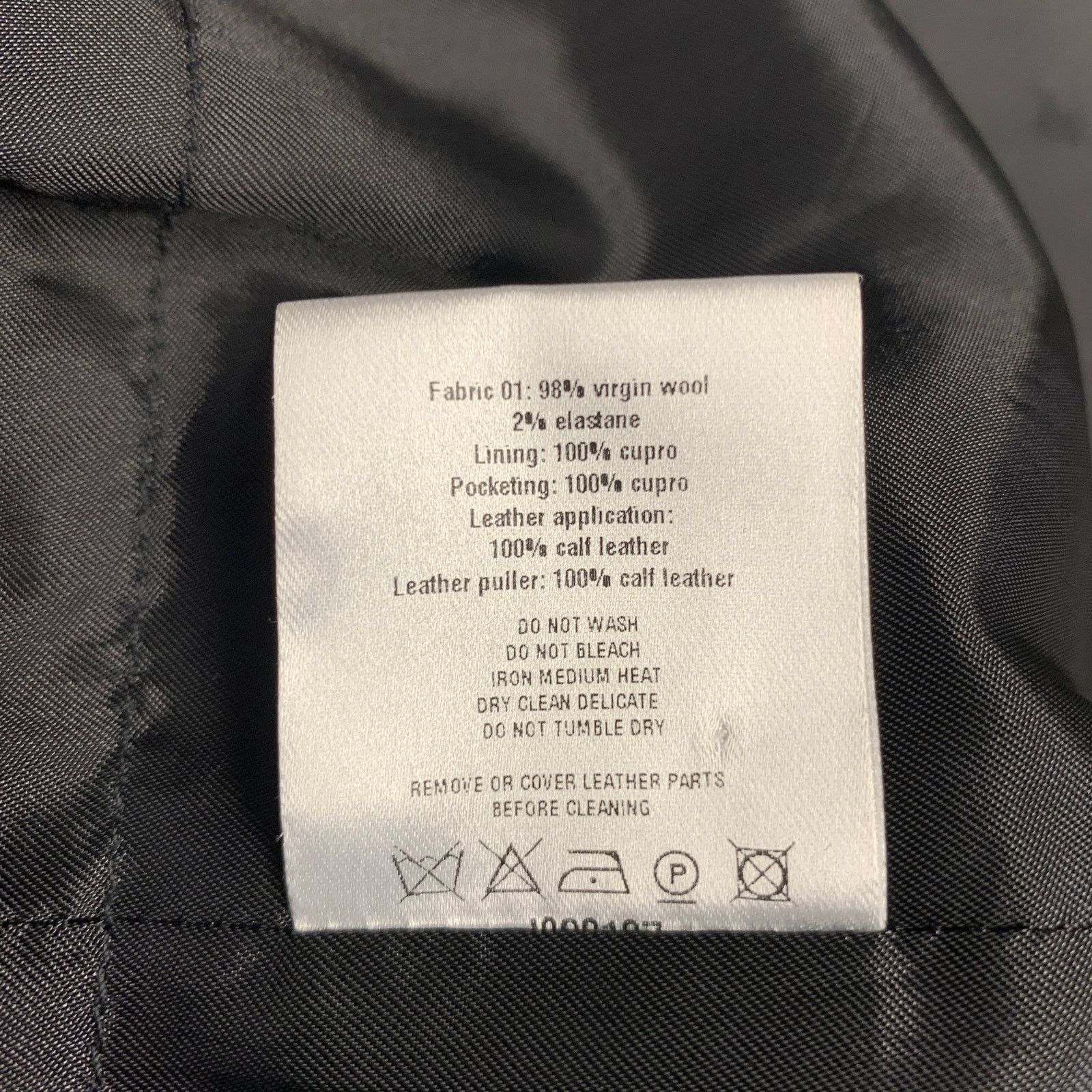 OAMC OAMC Size M Navy Wool Blend Drawstring Jacket Size US M / EU 48-50 / 2 - 7 Thumbnail