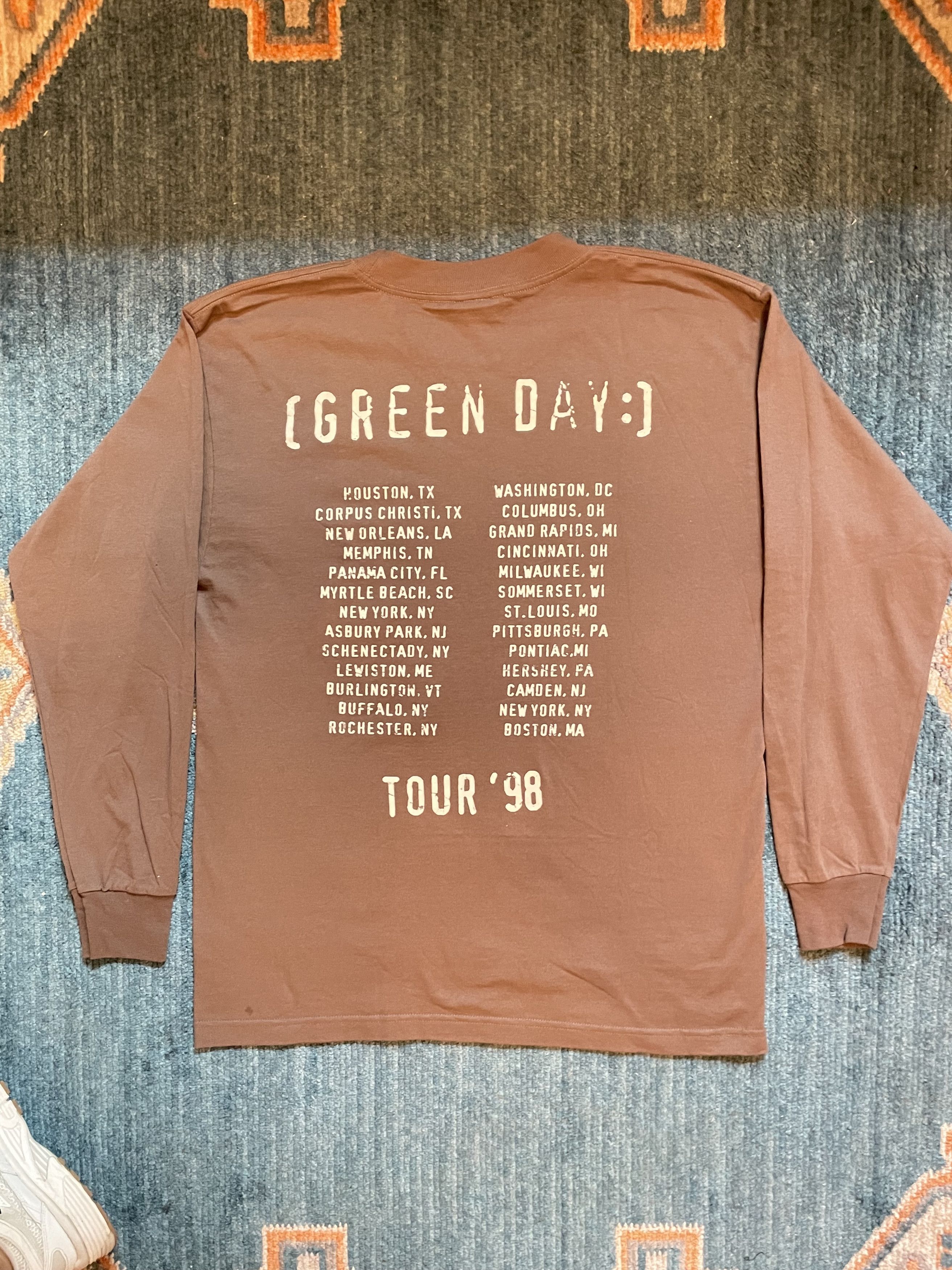 Giant Green Day Nimrod Tour Shirt Size US L / EU 52-54 / 3 - 4 Thumbnail