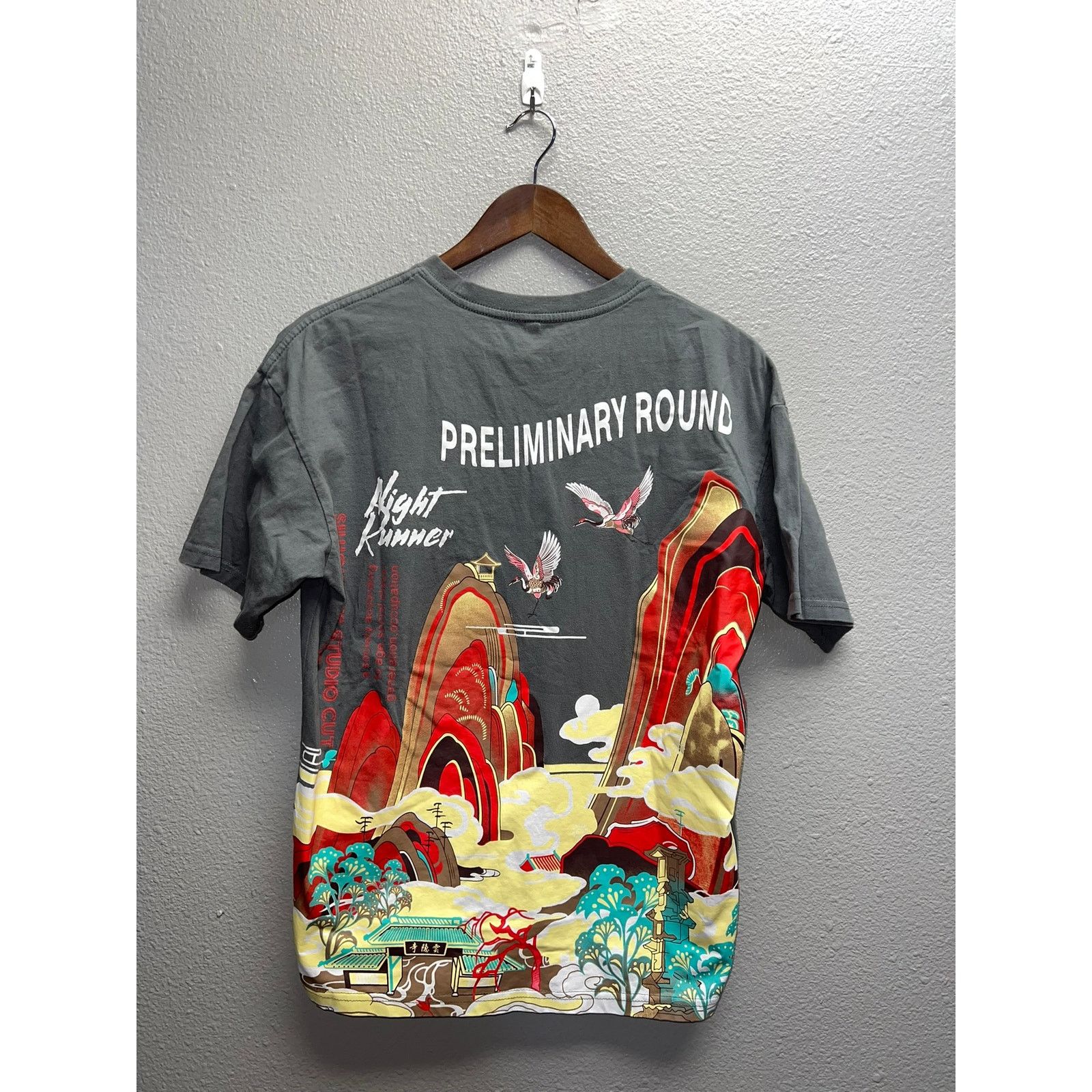 Vintage Night Runner Preliminary Round Shirt Gedpamco Tee Small Size US S / EU 44-46 / 1 - 1 Thumbnail