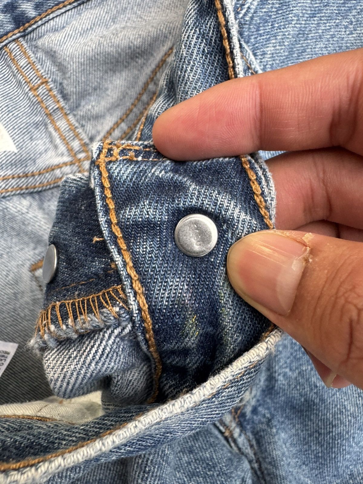Levi's × Vintage Levis 501 Big E 4 button denim jeans Size US 32 / EU 48 - 4 Thumbnail