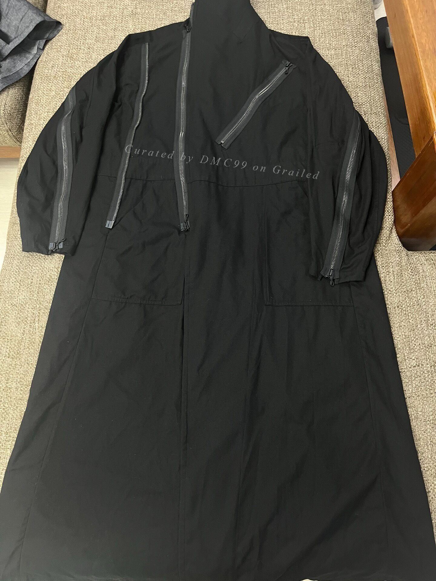 Julius Julius 18AW Multi-Zip Long Coat Size US S / EU 44-46 / 1 - 1 Thumbnail