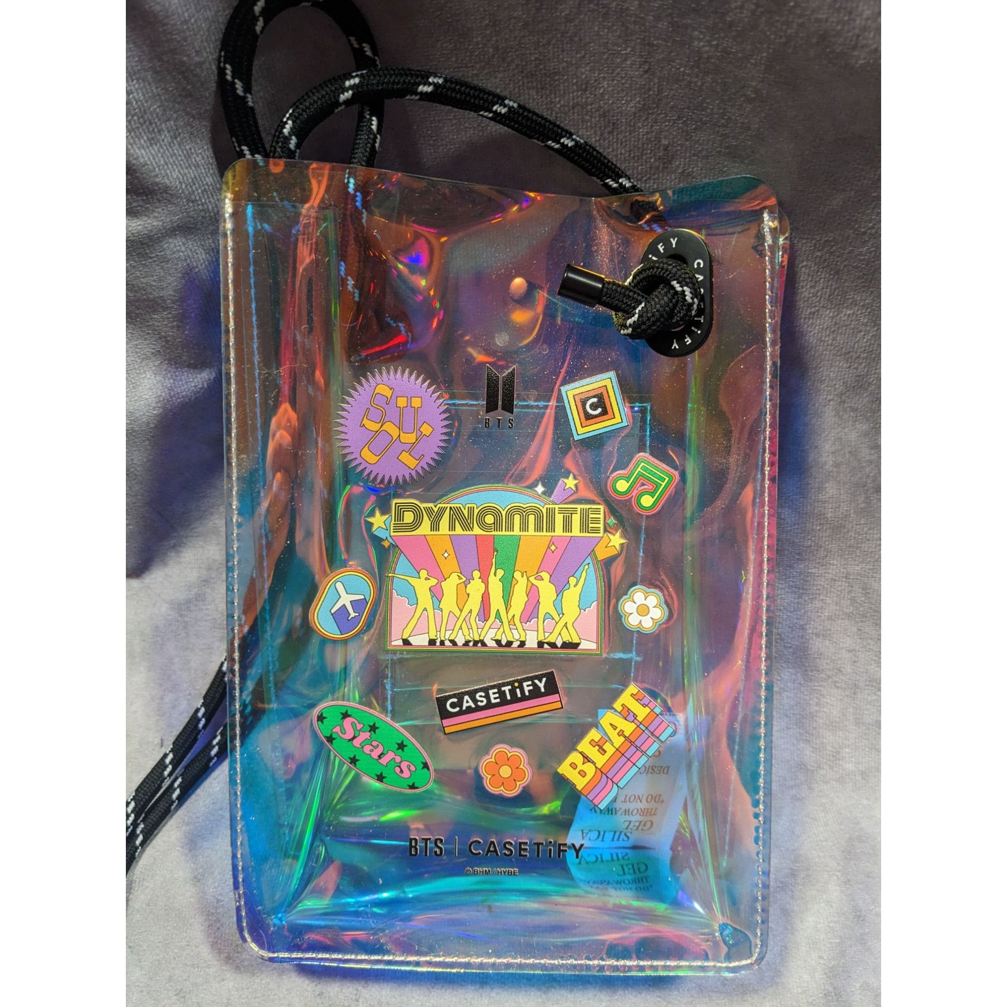 Other Casetify x BTS Translucent Multichrome Crossbody Bag Size ONE SIZE - 7 Thumbnail