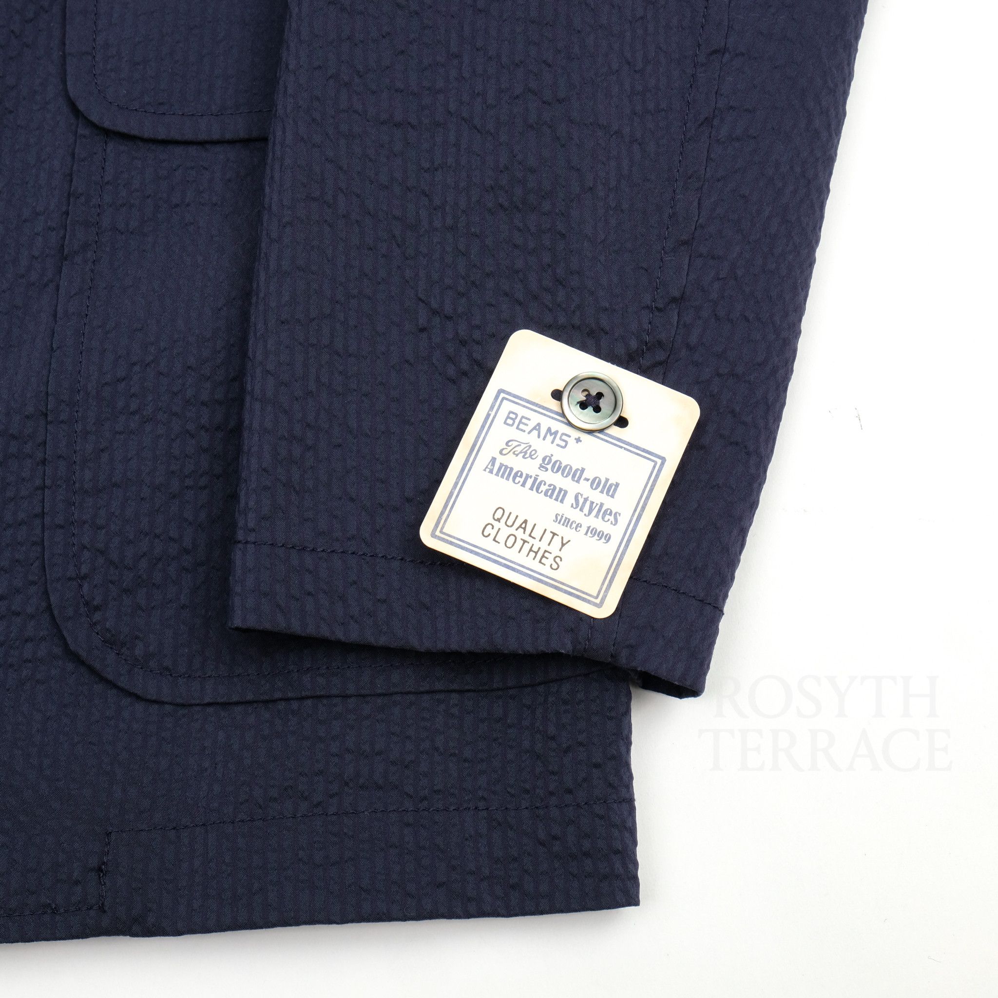 Beams Plus 【BEAMS+ / SEERSUCKER 3B COOLMAX® BLAZER / SIZE L】 Size US L / EU 52-54 / 3 - 3 Thumbnail
