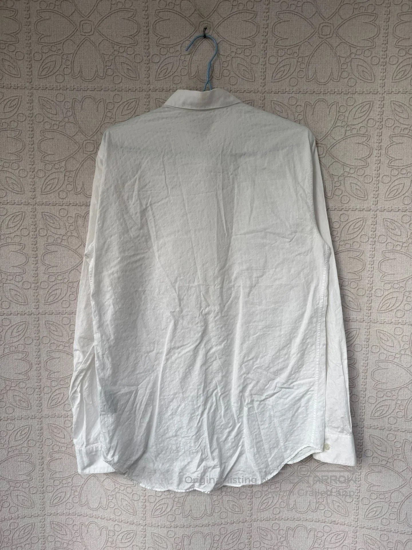 Dior Dior White Printed Long Sleeve Shirt. Size US M / EU 48-50 / 2 - 2 Thumbnail