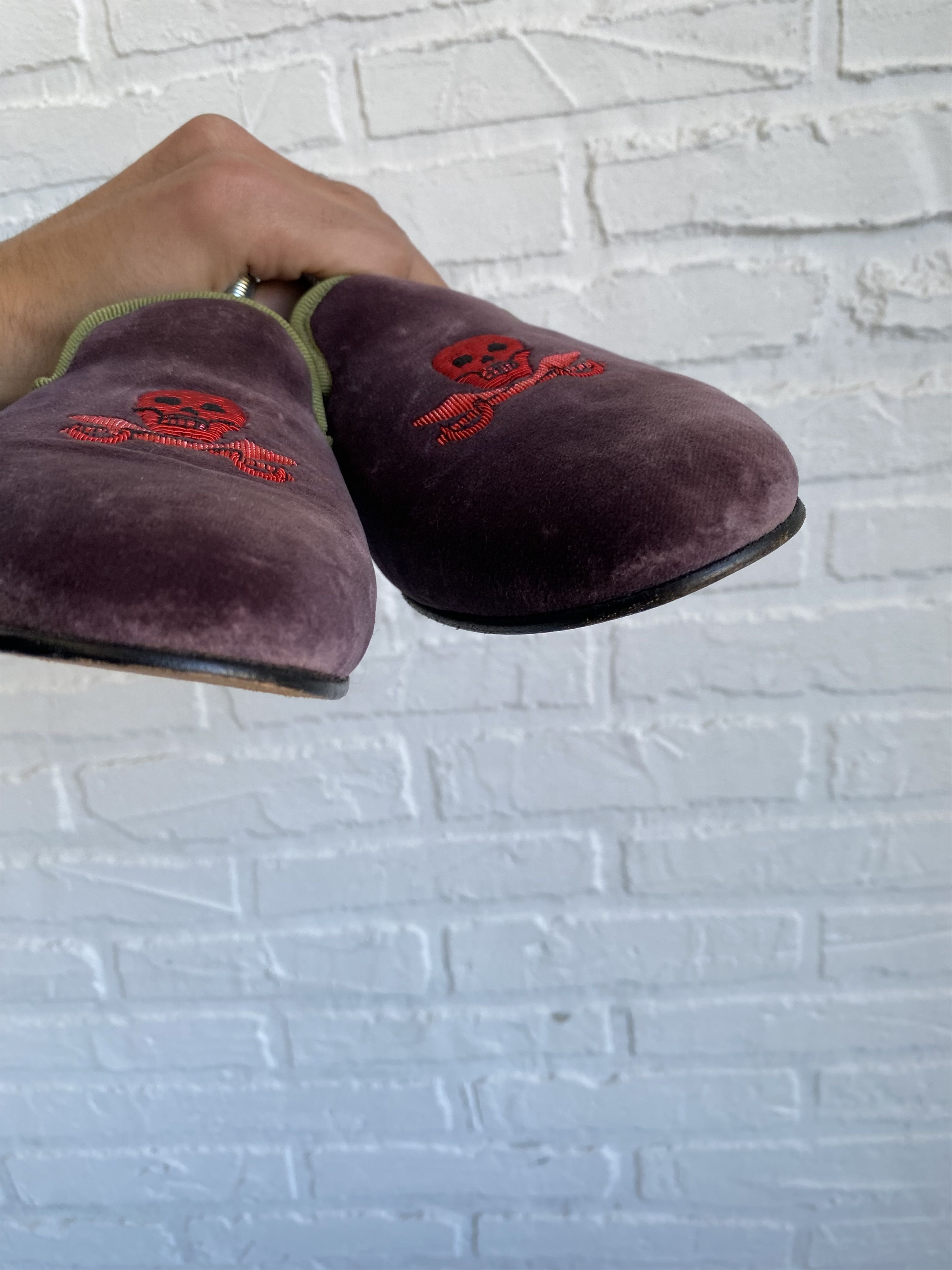 Other Arthur sleep violet pirate skull loafers RRP 500$ Size US 9.5 / EU 42-43 - 7 Thumbnail