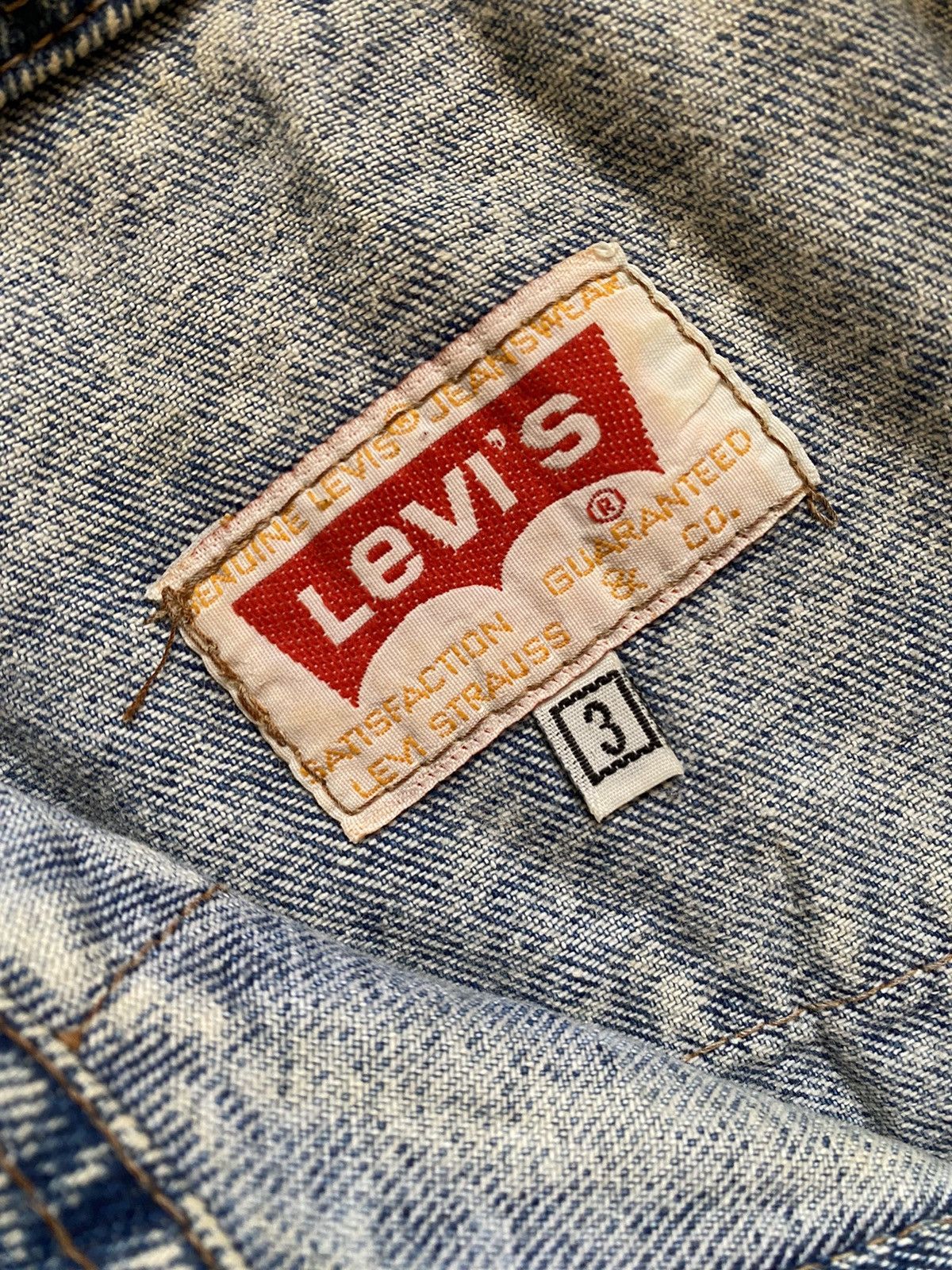 Levi's × Levi's Vintage Clothing × Vintage VINTAGE ACID WASH LEVIS DENIM CHAMRAY Size US M / EU 48-50 / 2 - 5 Thumbnail