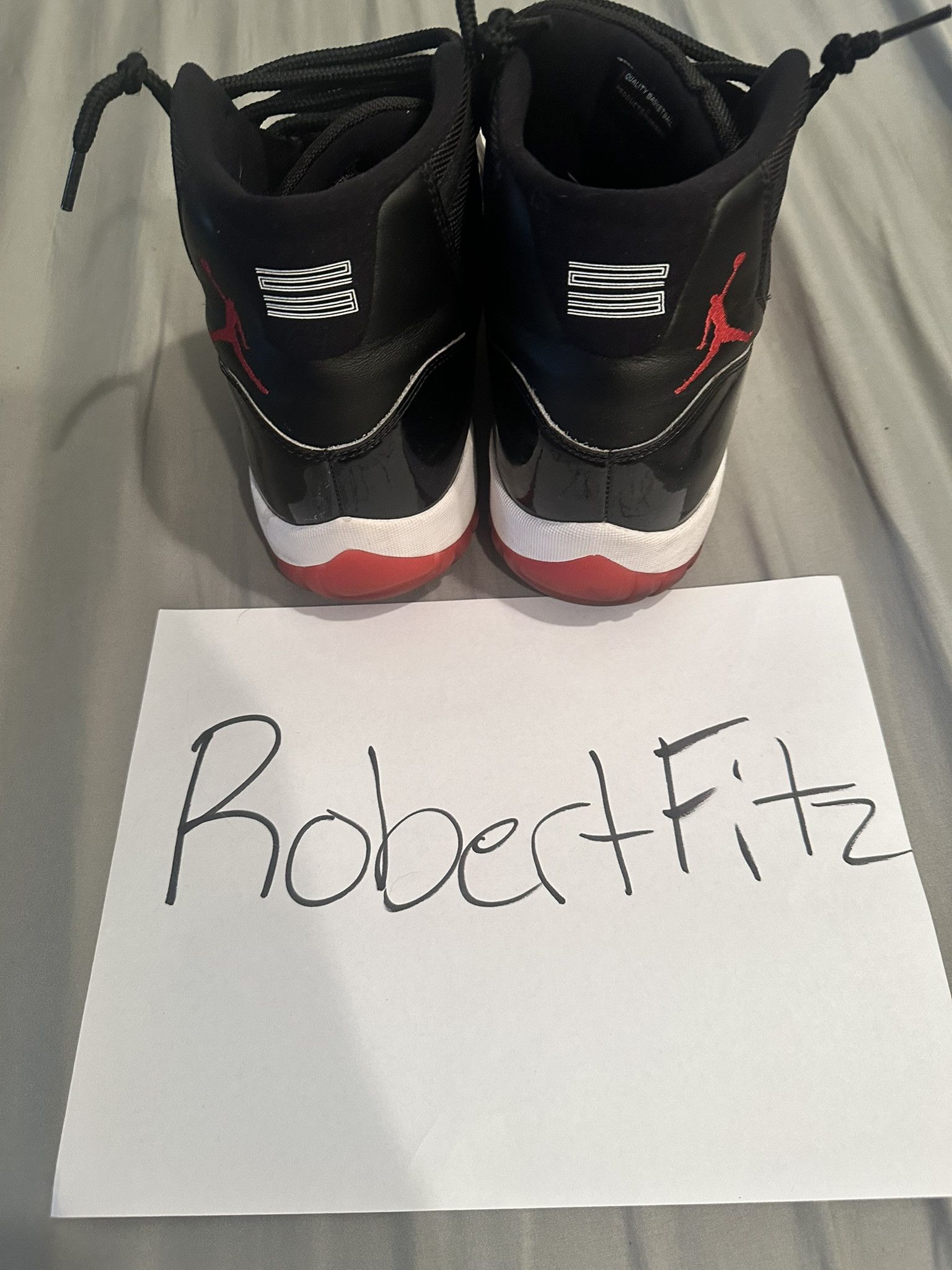 Jordan Brand Jordan 11 Retro Playoffs Bred (2019) Size US 14 / EU 47 - 3 Thumbnail