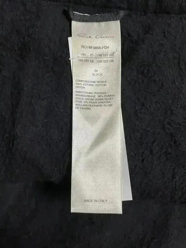 Rick Owens Rick Owens Mainline Puffy Scarves-2507 Size ONE SIZE - 3 Thumbnail