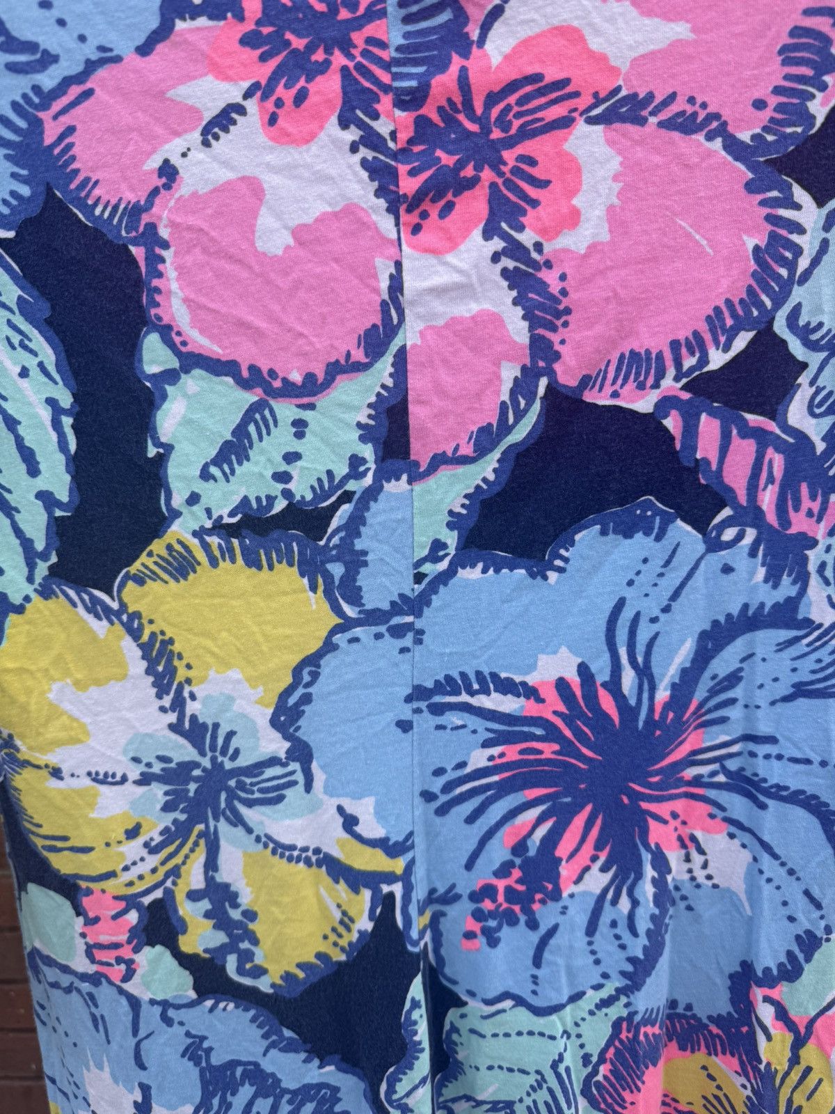 Lilly Pulitzer LILLY PULITZER Marlowe Dress Big Flirt Hibiscus Floral Print Size S / US 4 / IT 40 - 5 Thumbnail