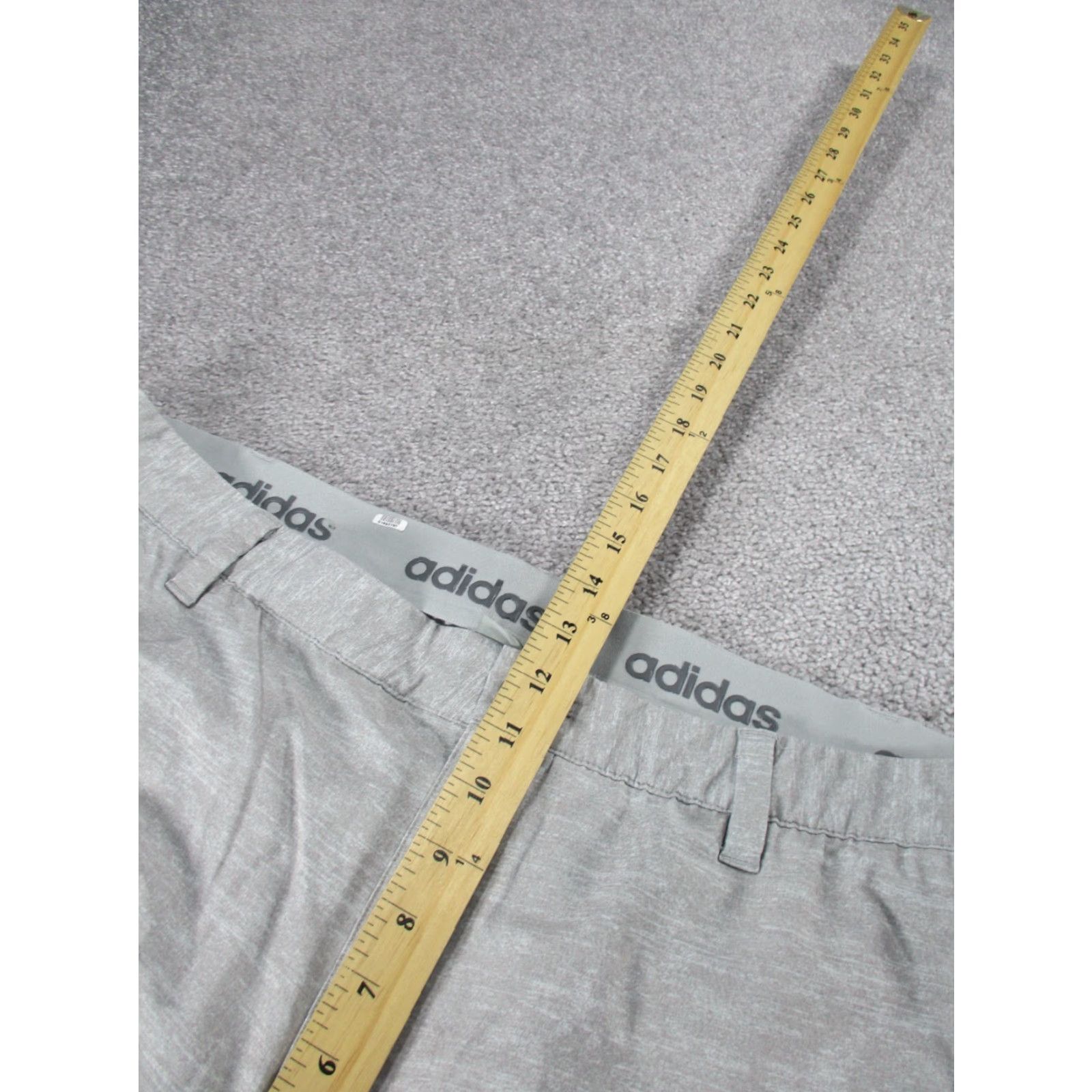 Adidas Adidas Shorts Mens 40 Gray Lightweight Golf Chino Sports Preppy 90s Mens Size US 40 / EU 56 - 6 Thumbnail