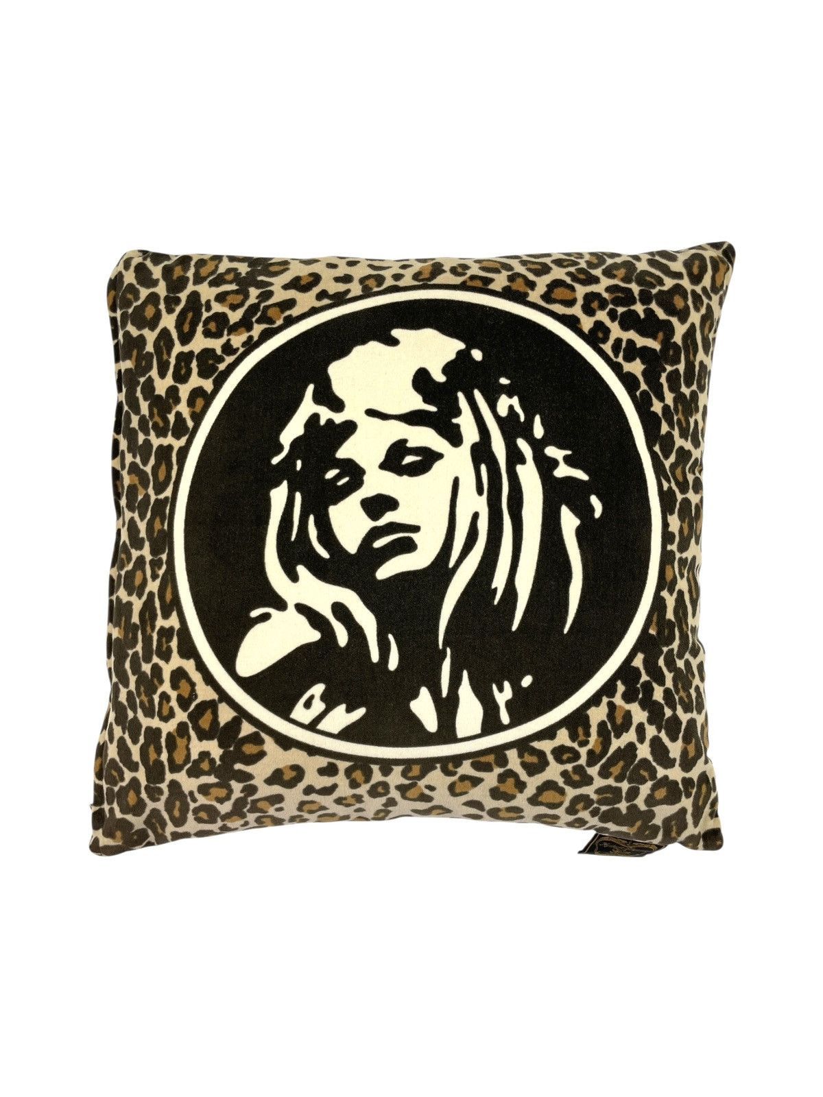 Hysteric Glamour Leopard Print Girl Throw Pillow Size ONE SIZE - 1 Thumbnail