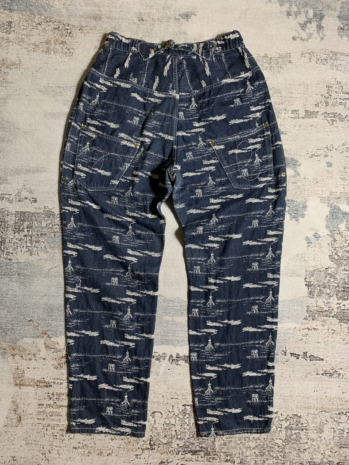 mercibeaucoup 2000s Issey Miyake Ballon Patchwork Pant Size US 28 / EU 44 - 2 Thumbnail