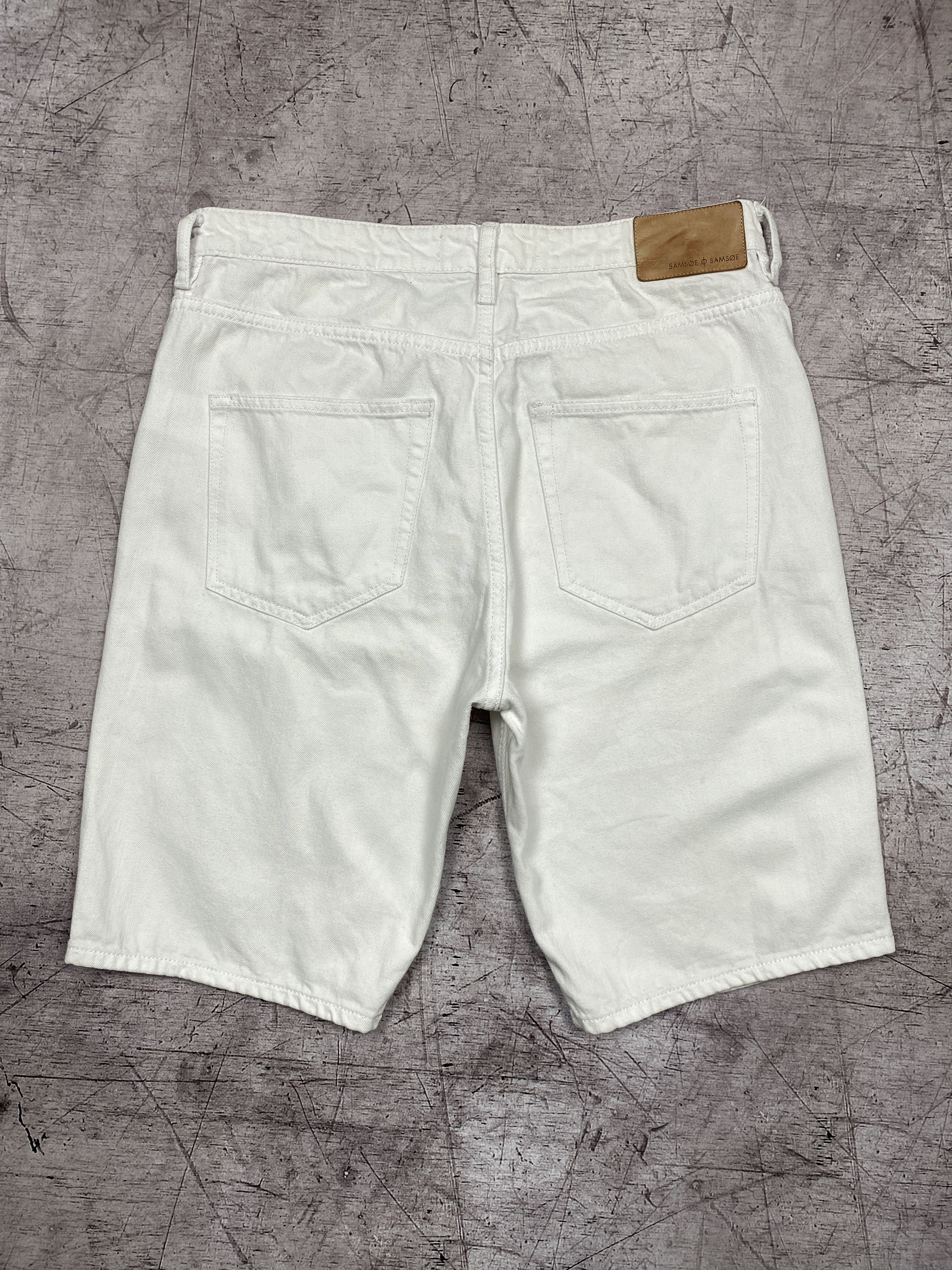 Samsoe Samsoe Samsoe & Samsoe Mens Denim Shorts Size US 30 / EU 46 - 7 Thumbnail