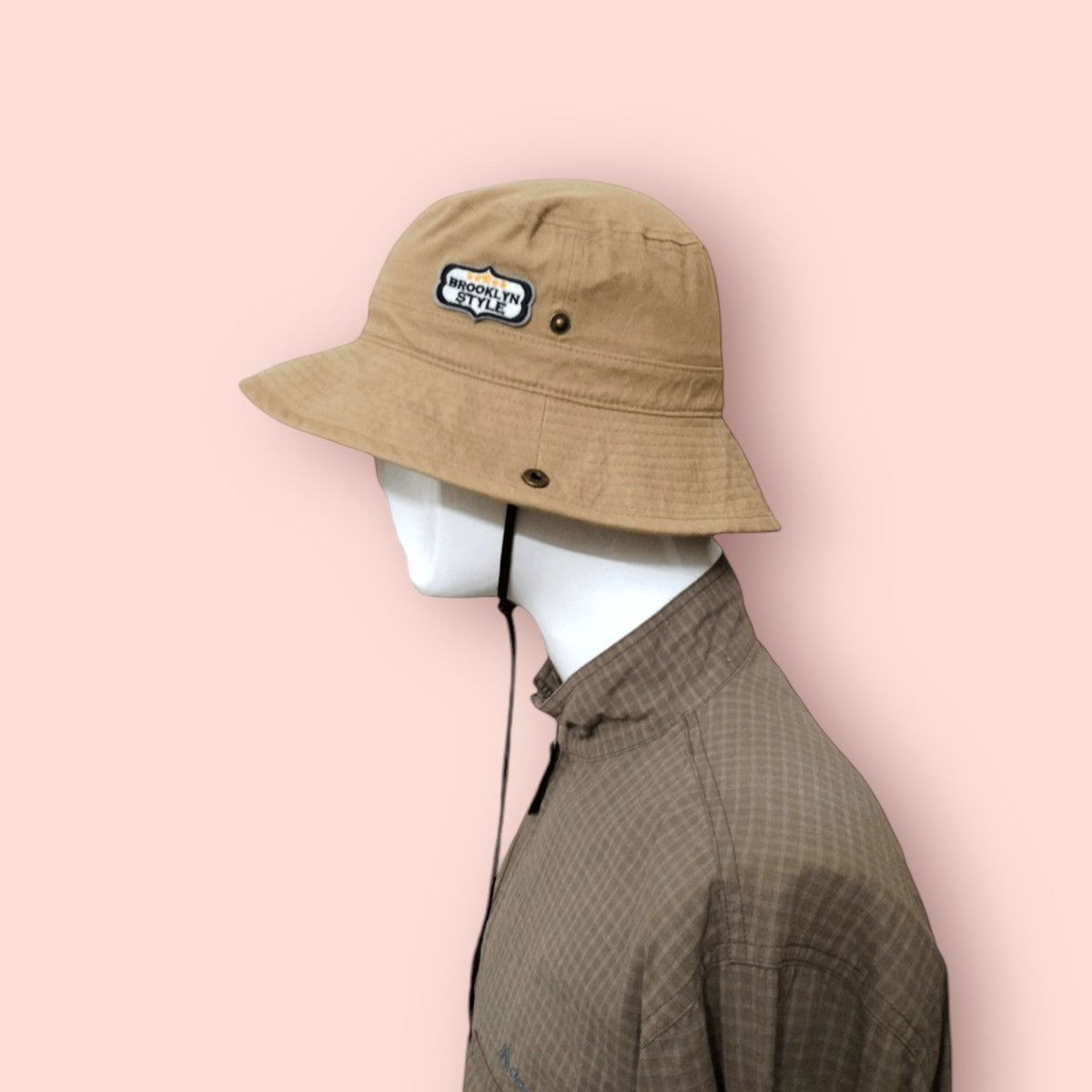 Brooklyn Clothing × Edwin VINTAGE EDWIN BROOKLYN STYLE BUCKET HAT Size ONE SIZE - 4 Thumbnail