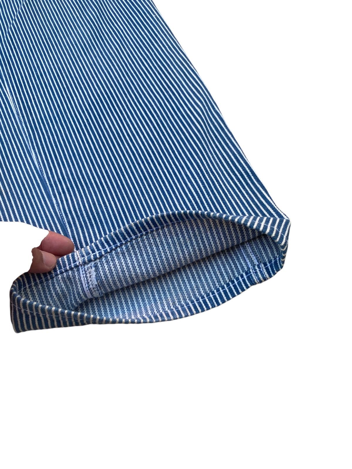 Japanese Brand Vintage Blue Way Carpenter Hickory Pant Size US 30 / EU 46 - 6 Thumbnail