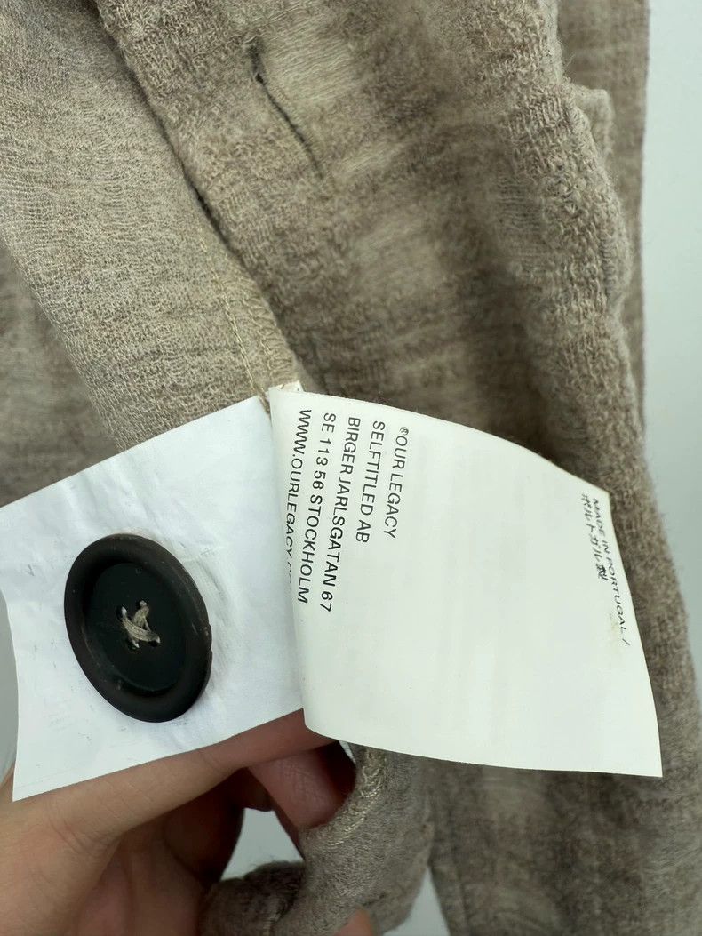 Our Legacy Our Legacy size46 Plaid knit cardigan Size US S / EU 44-46 / 1 - 4 Thumbnail