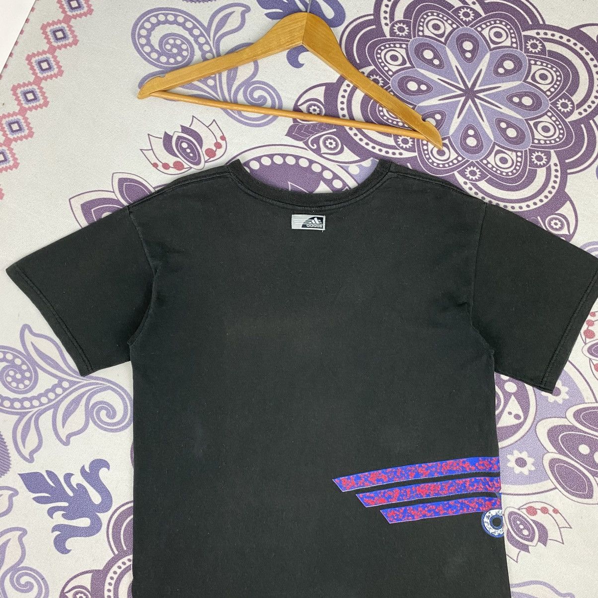 Adidas Rare🔥Vintage Adidas Shirt Big Logo Spell Out Size US M / EU 48-50 / 2 - 7 Thumbnail