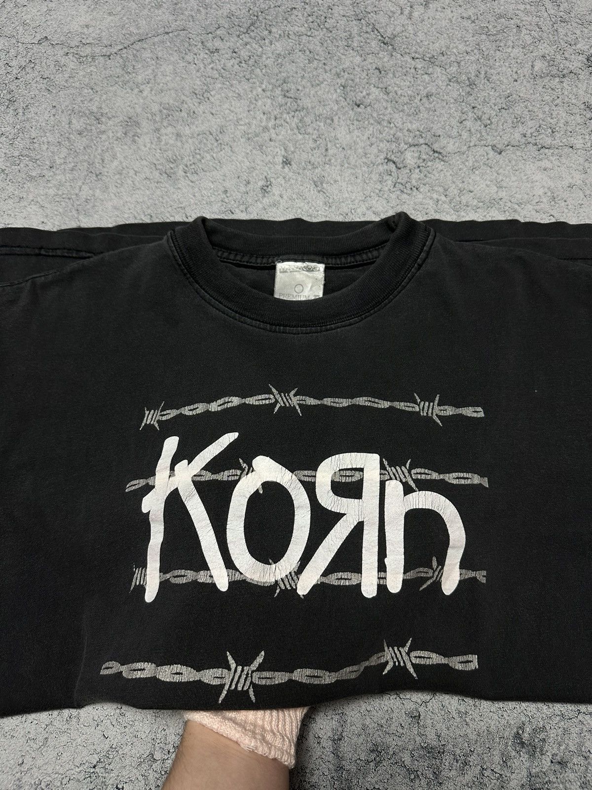 Band Tees Vintage 90s Korn Sun Faded Nu Metal Band Tee Size US L / EU 52-54 / 3 - 6 Thumbnail